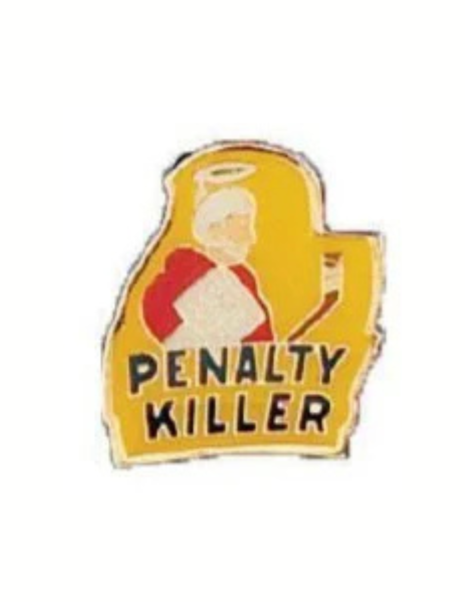 Penalty Killer Hockey Player Lapel Pin