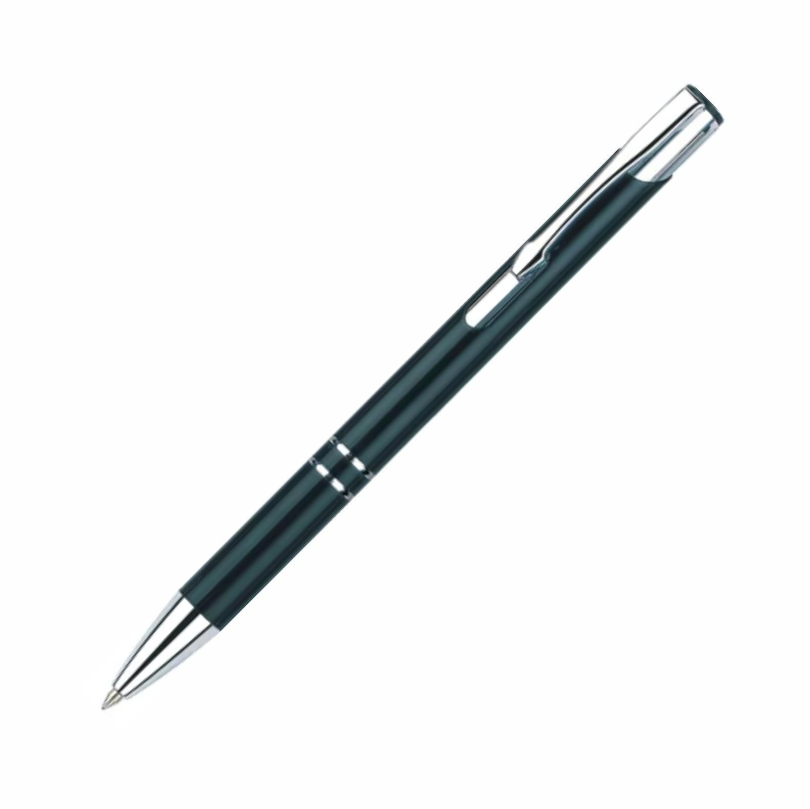 Double Ring Metal Black Pen (Includes Engraving)