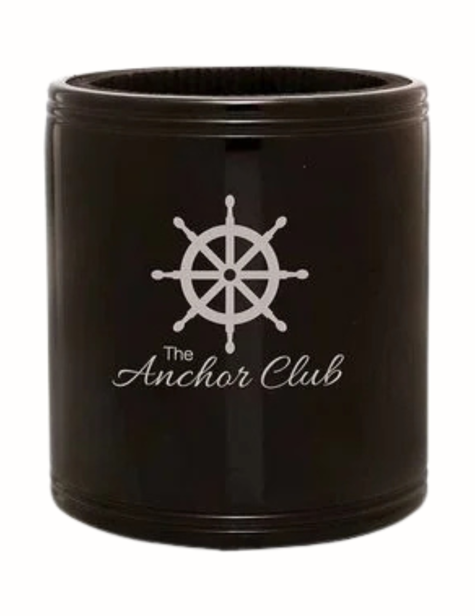 Black Stainless Steel Beverage Holder (Includes Engraving)