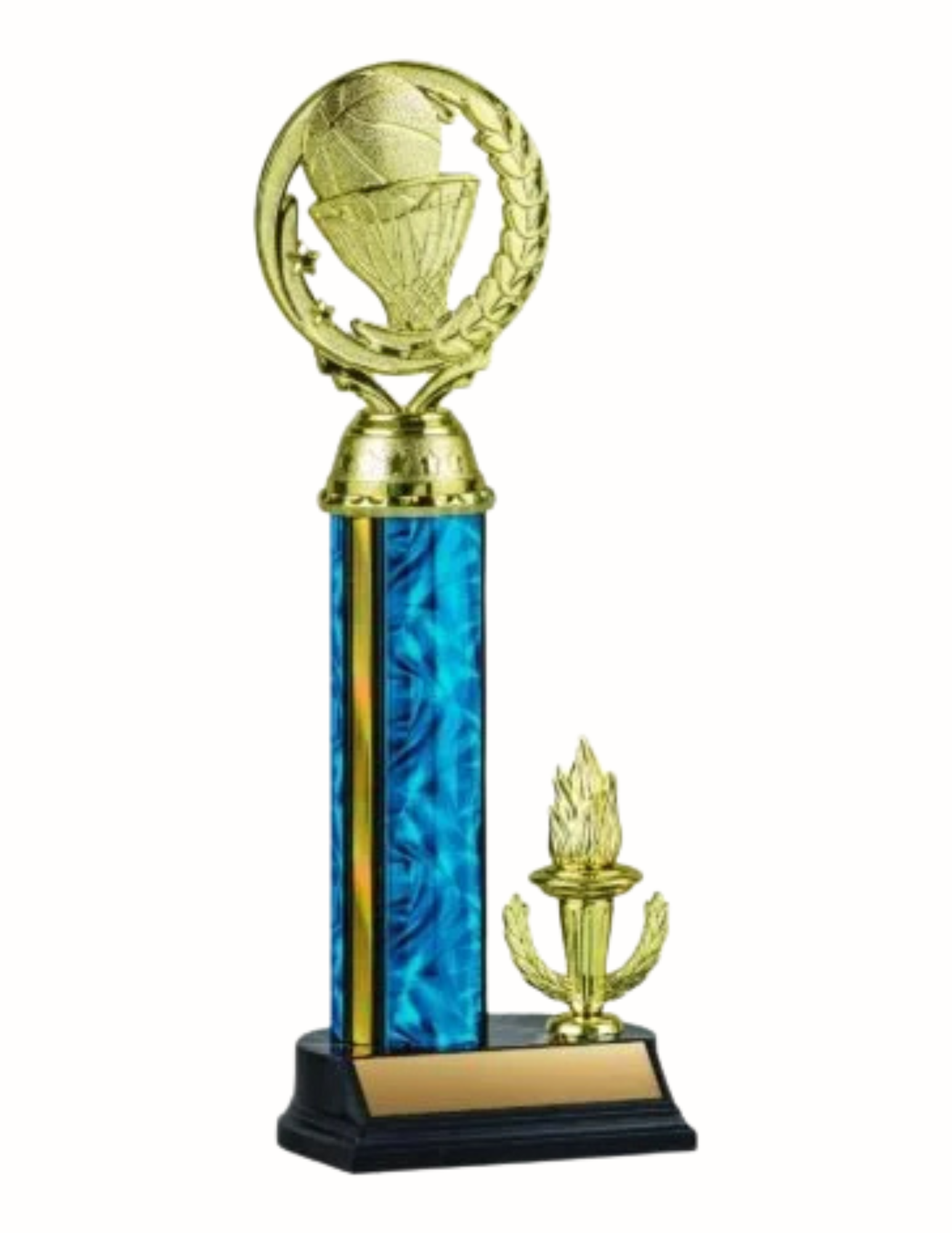 12" Assembled Trophy CHOOSE YOUR COLOR AND TOPPER! (Includes Engraving)