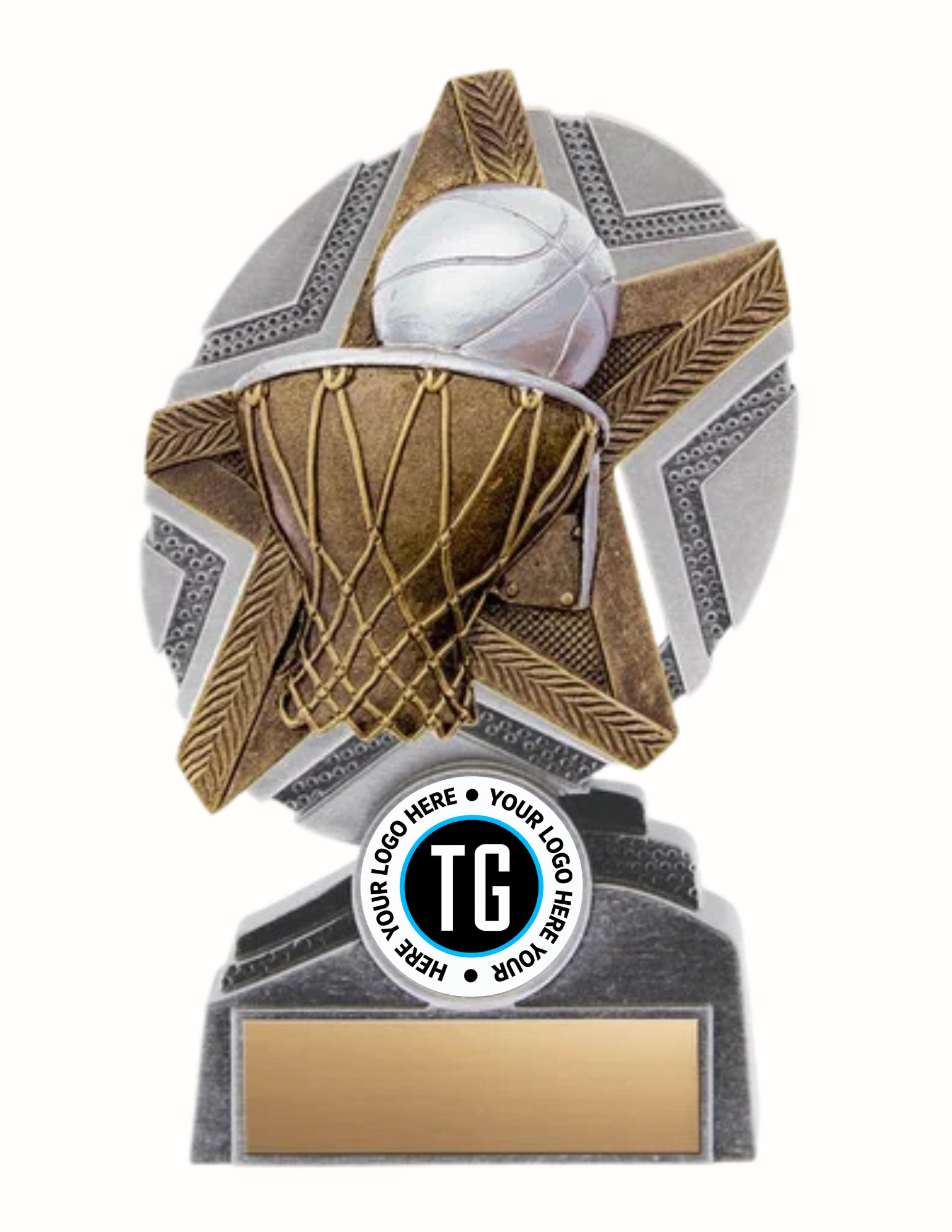 ProStar Series Basketball Award-3 Sizes (Includes Engraving)
