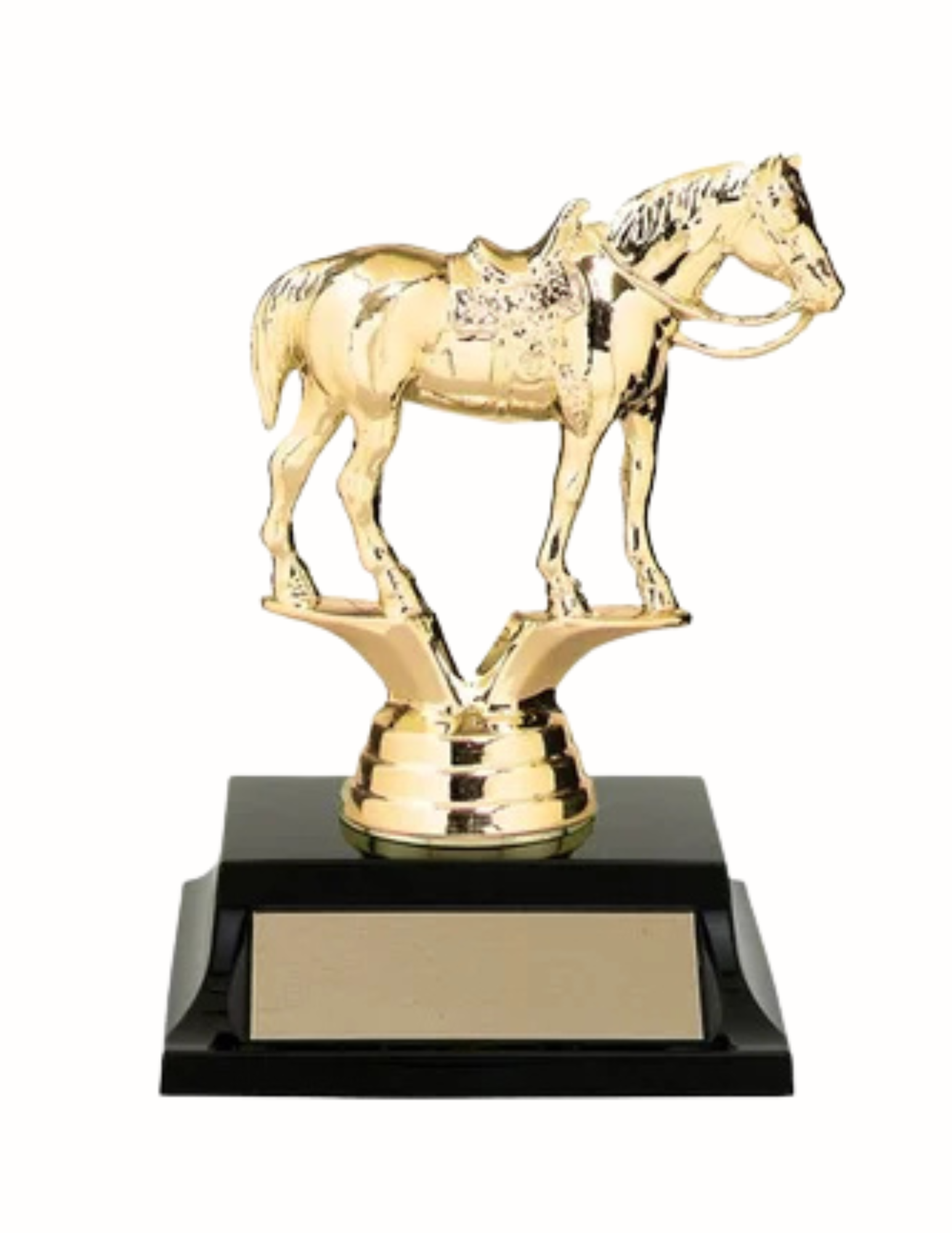 quarter horse saddle trophy