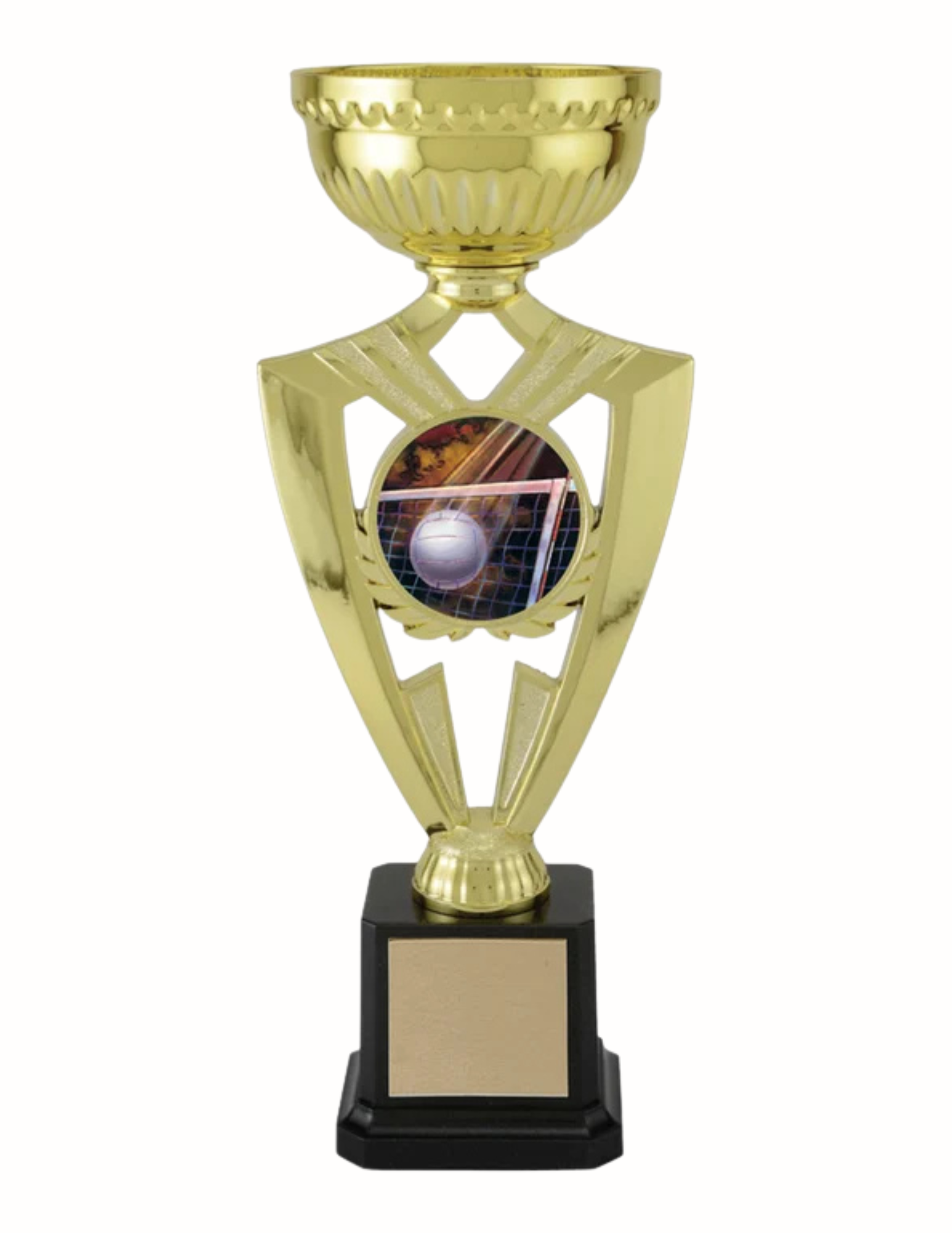 Gold Victory Volleyball Cup- 5 Sizes (Includes Engraving)