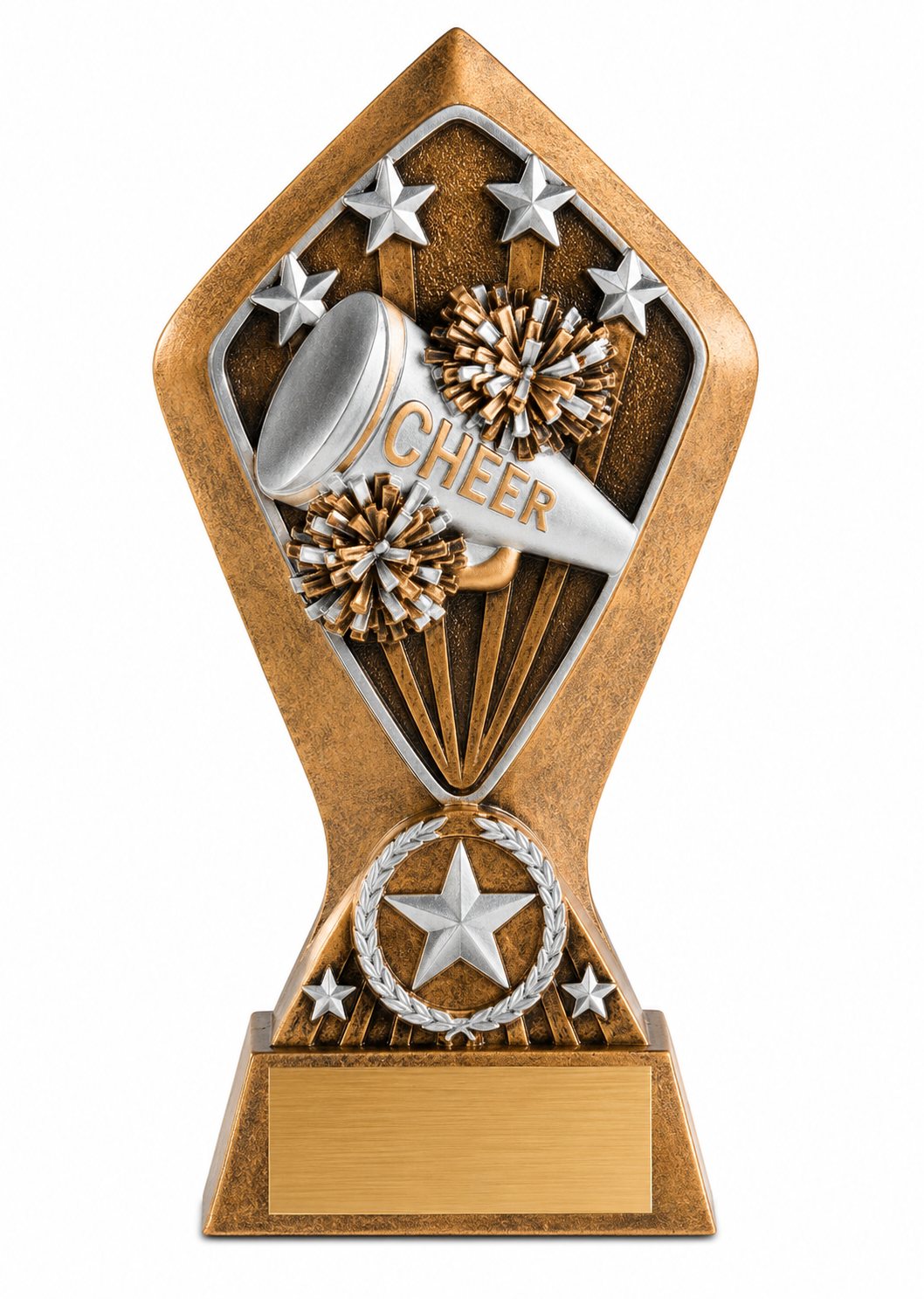 Diamond Series Cheer Award 6.5" (Includes Engraving)