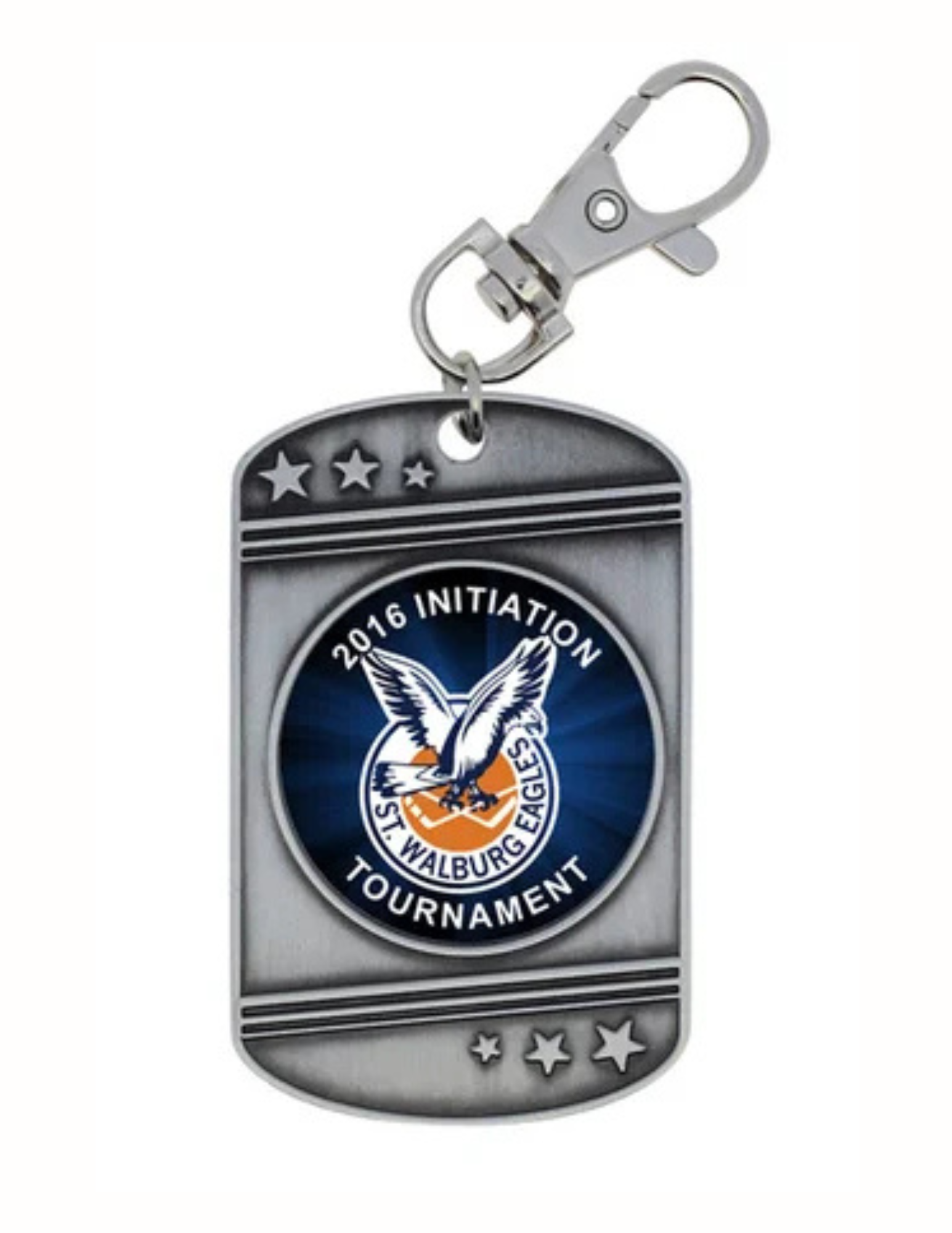 Custom Dog Tag 2" (Includes Zipperpull)