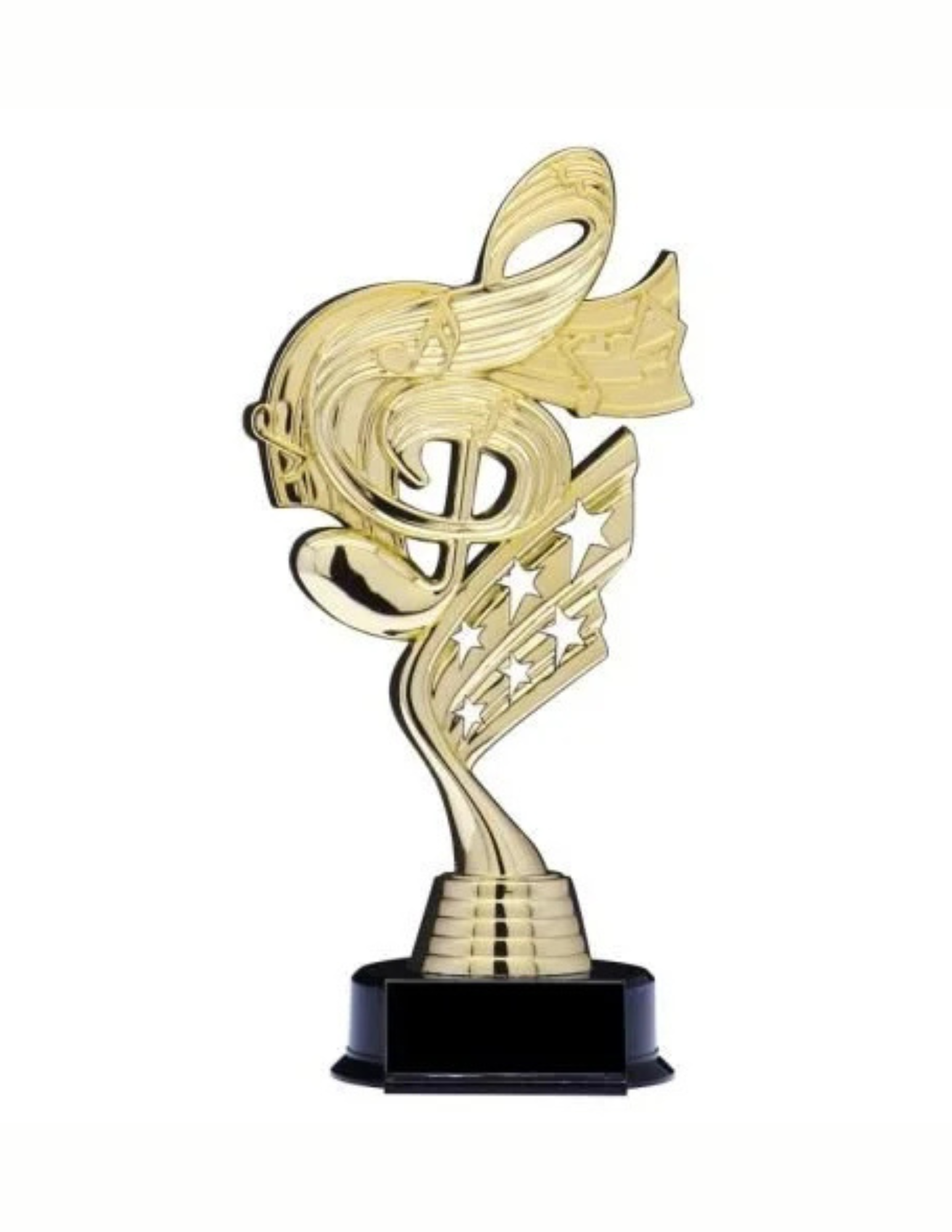 Helix Series Music Trophy 8.5"- 2 Finishes (Includes Engraving)