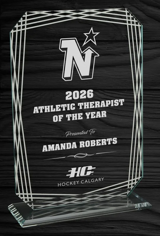 Shimmer Glass Award (Includes Engraving) 8.25"