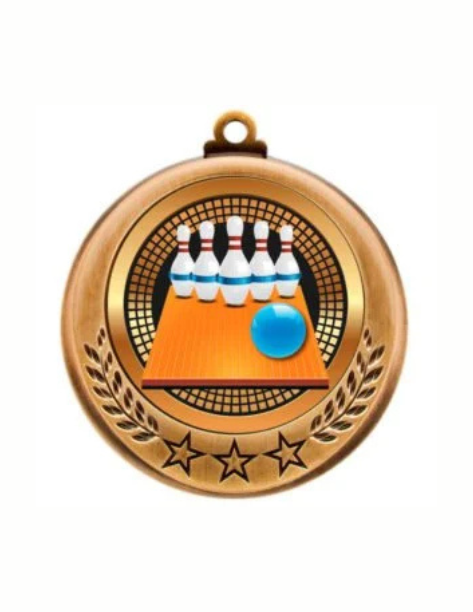 Spectrum Series 5 Pin Bowling- 2 Sizes (Includes Ribbon)