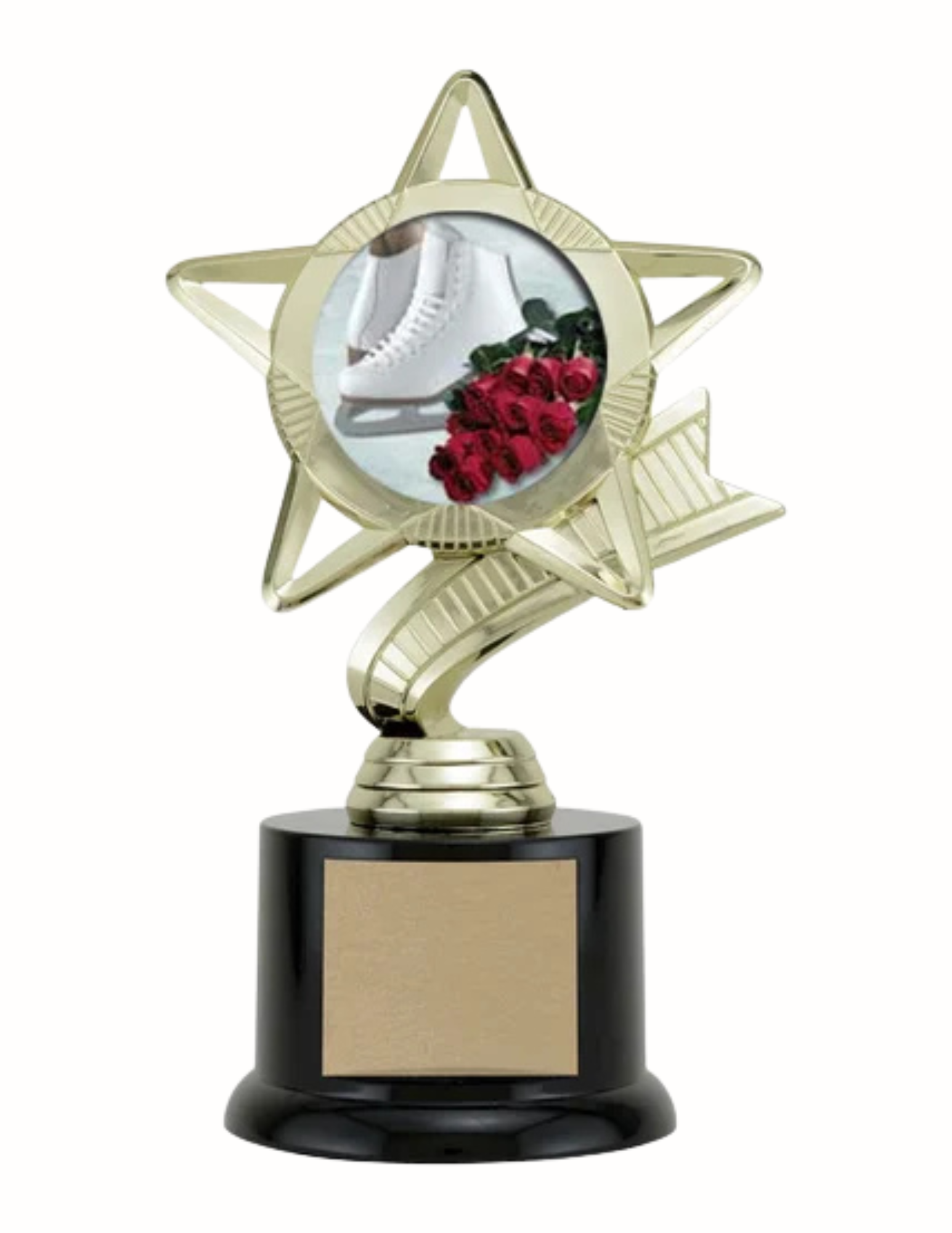 Star Figure Skating Trophy 7.5" (Includes Engraving)