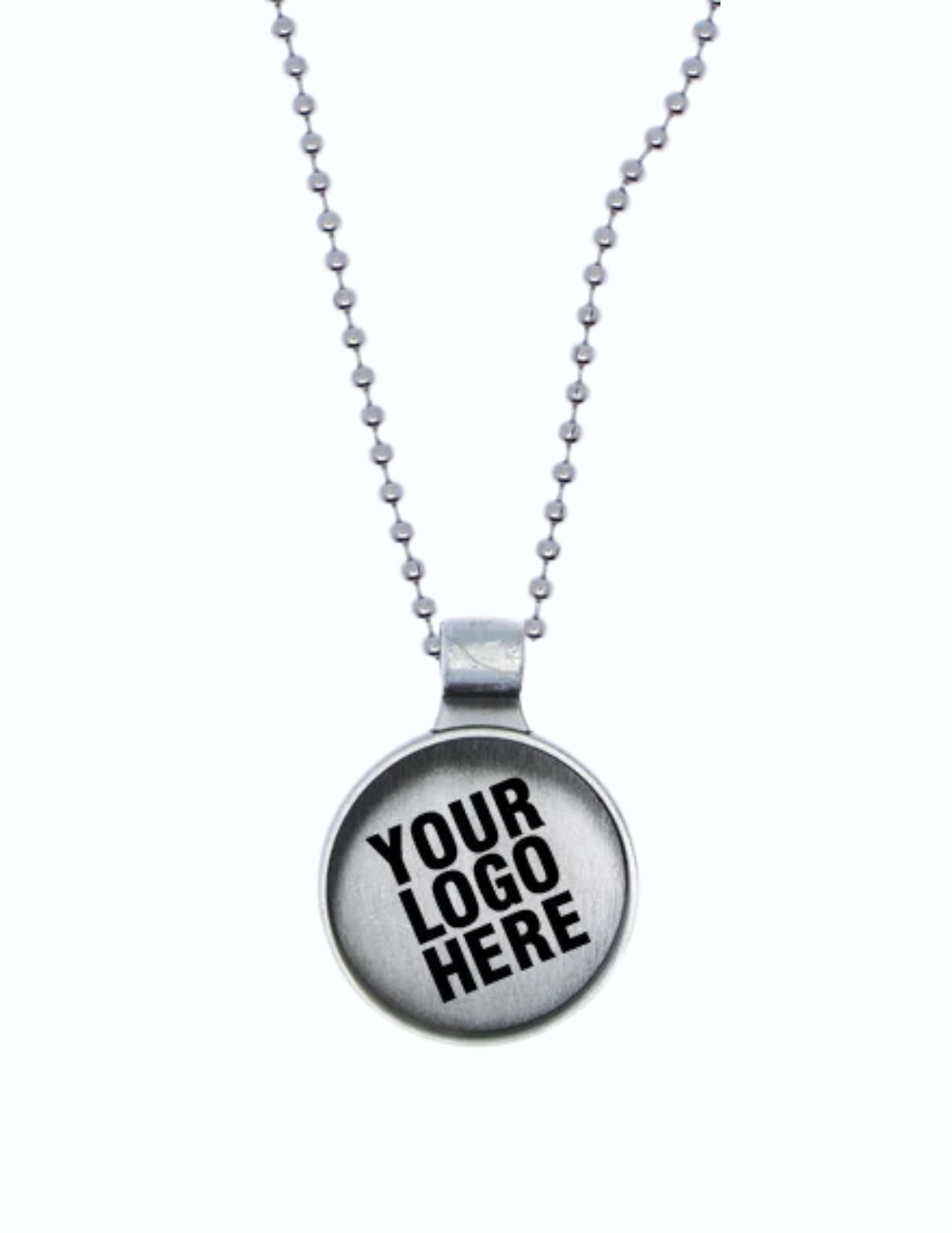 Custom Necklace (Includes Logo/Beaded Chain)