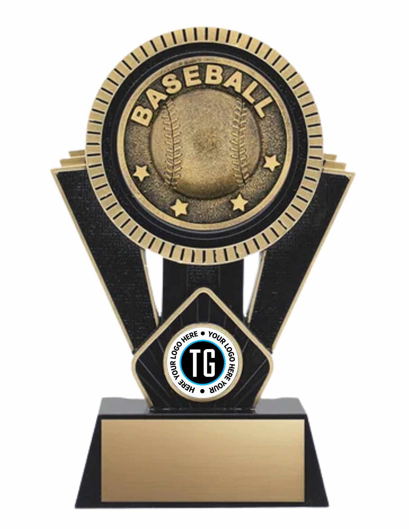Apex Baseball Resin Trophy- 3 Sizes (Includes Engraving)