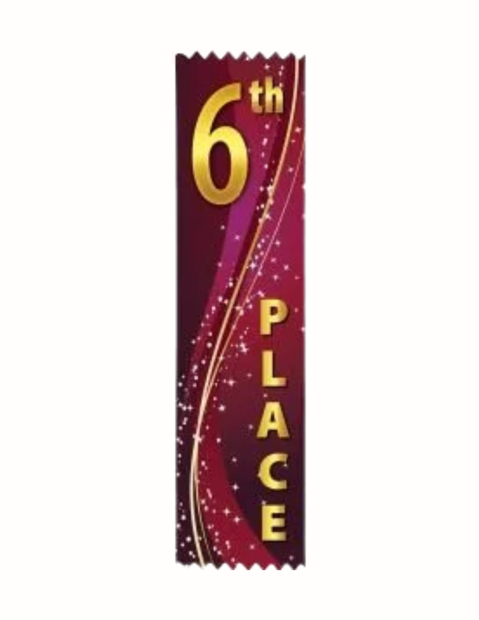 Dazzle 6th place ribbon