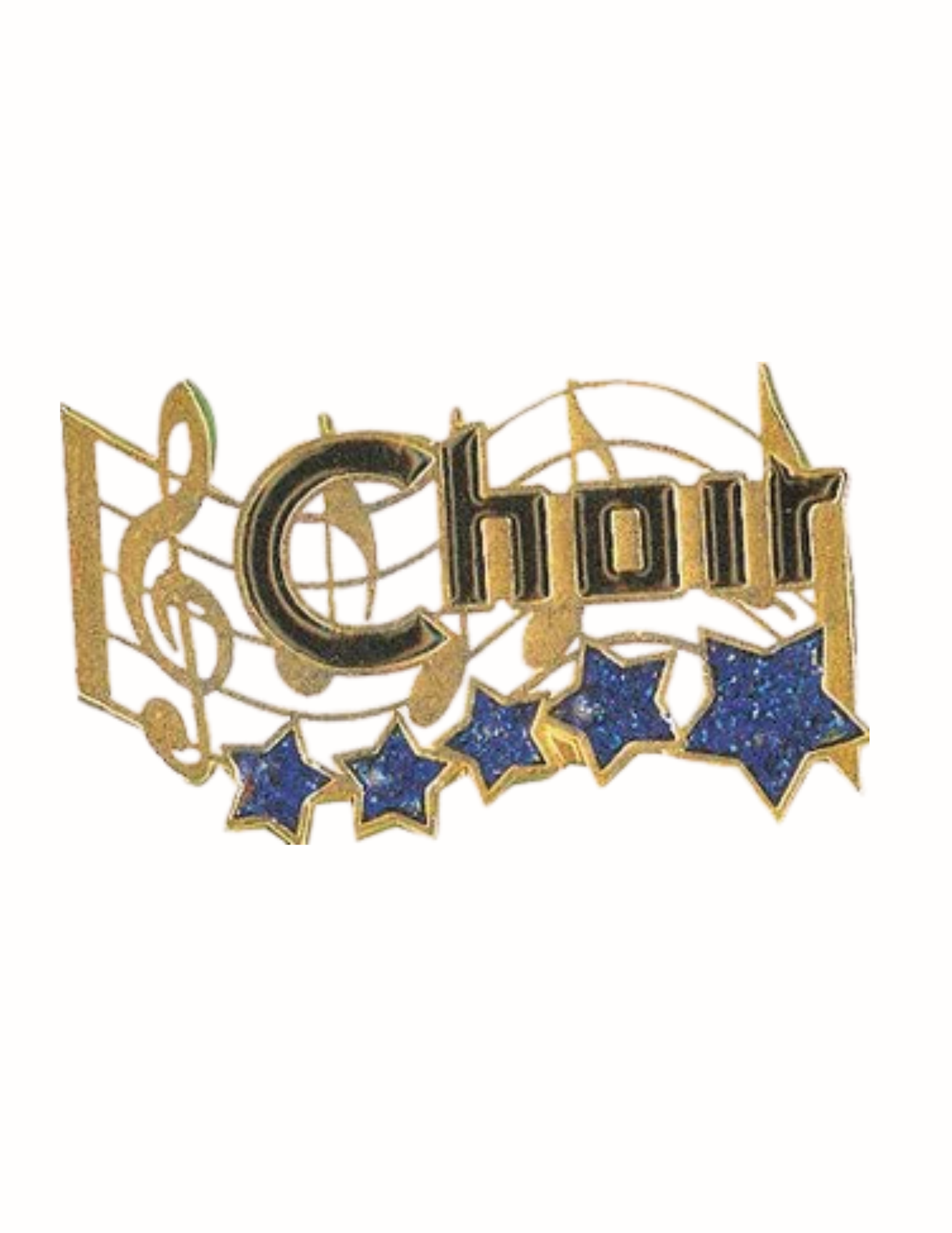 Choir Music Award Pin