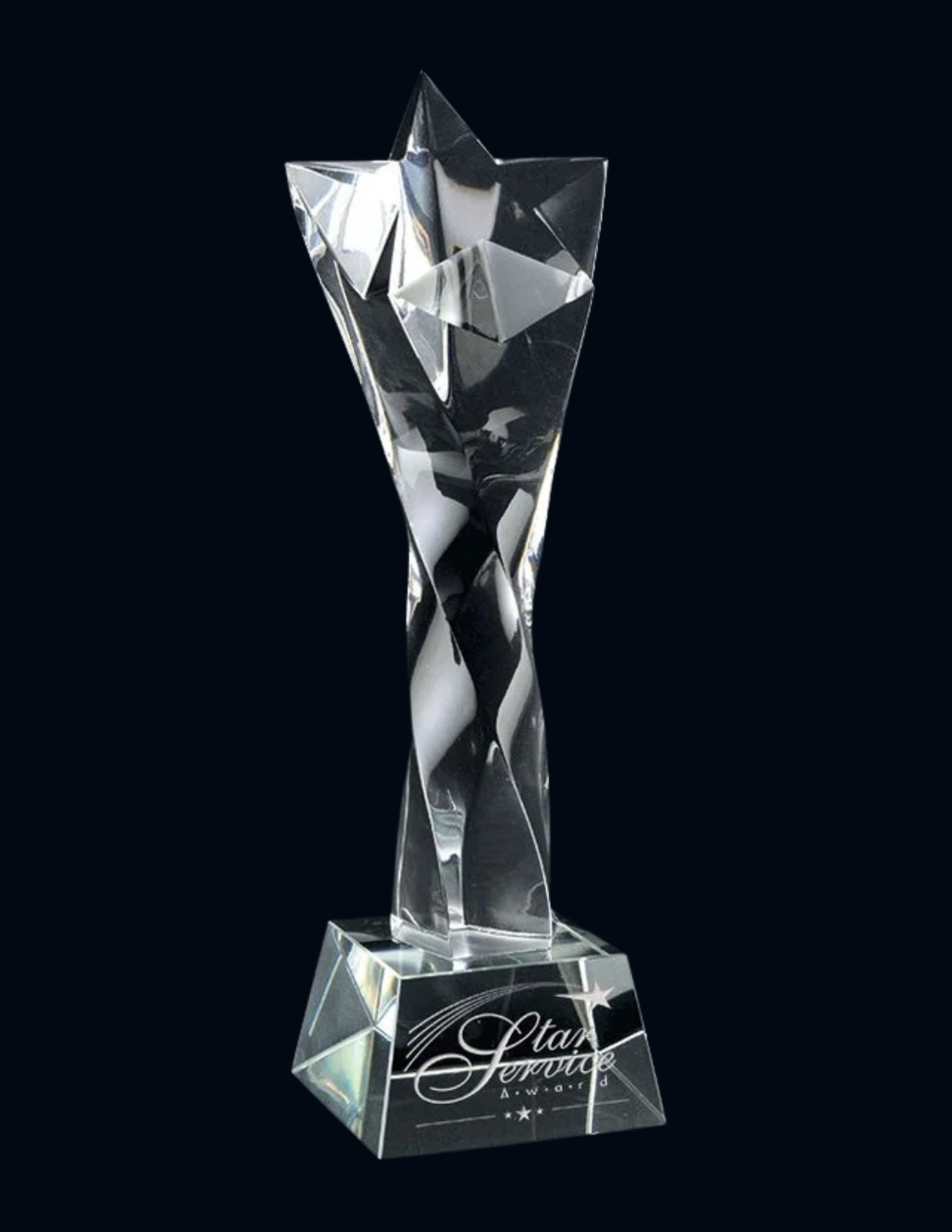 Legacy Crystal Star Award 9 1/8" (Includes Engraving)