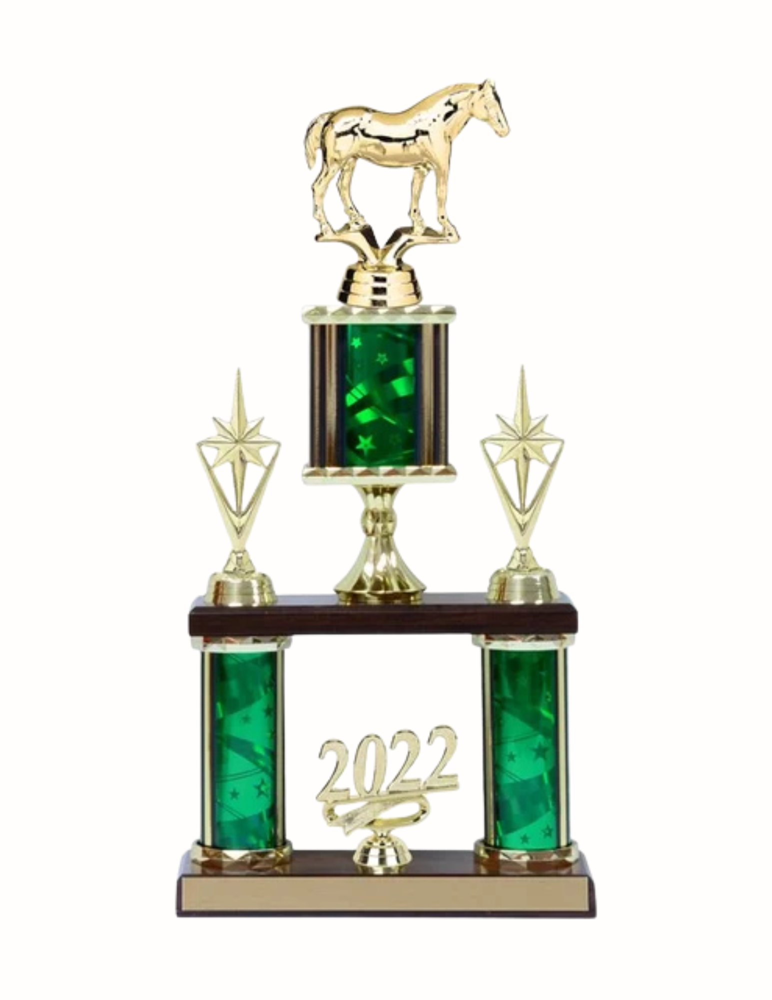 Western Quarter Horse Trophy 16" (Includes Engraving)