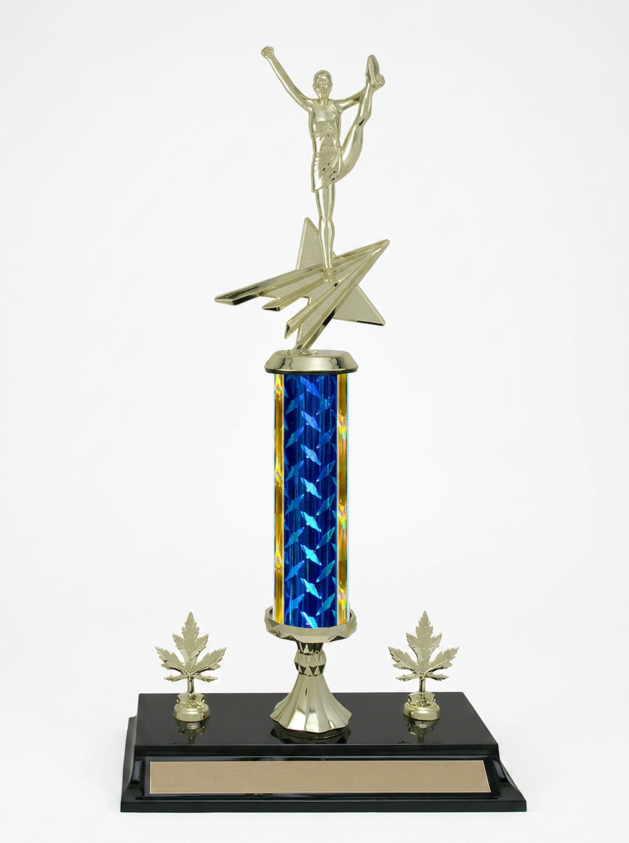 Trio Trophy Choose your Color!- 3 Sizes (Includes Engraving)
