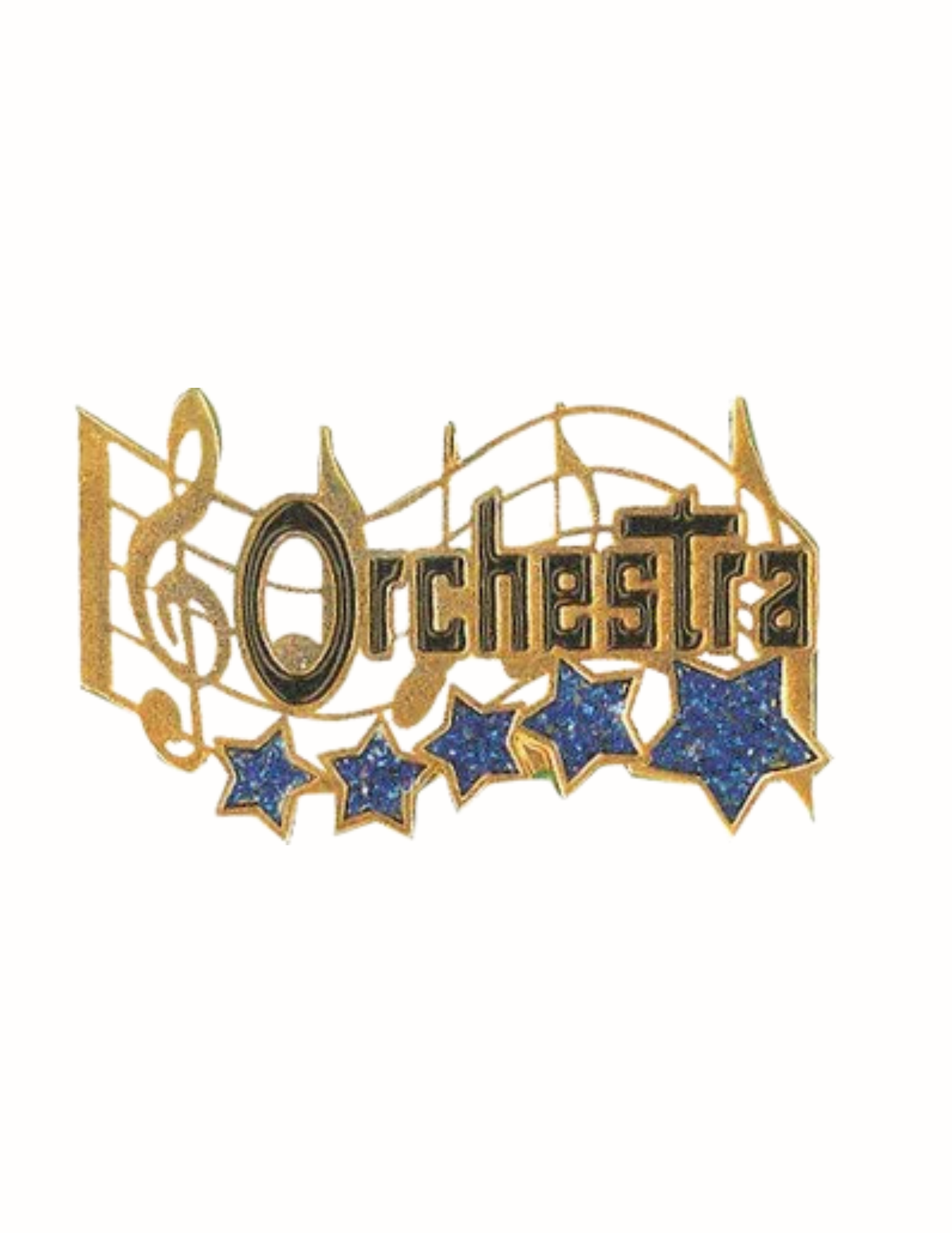 Orchestra Music Award Pin