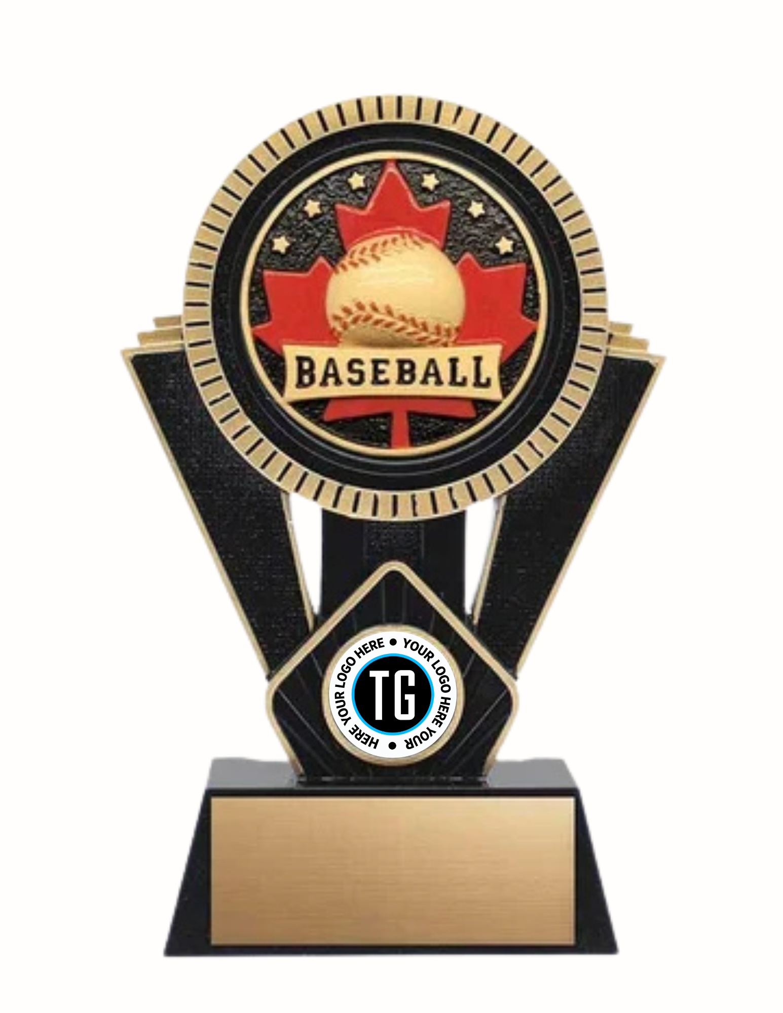Canadian Patriot Baseball Trophy