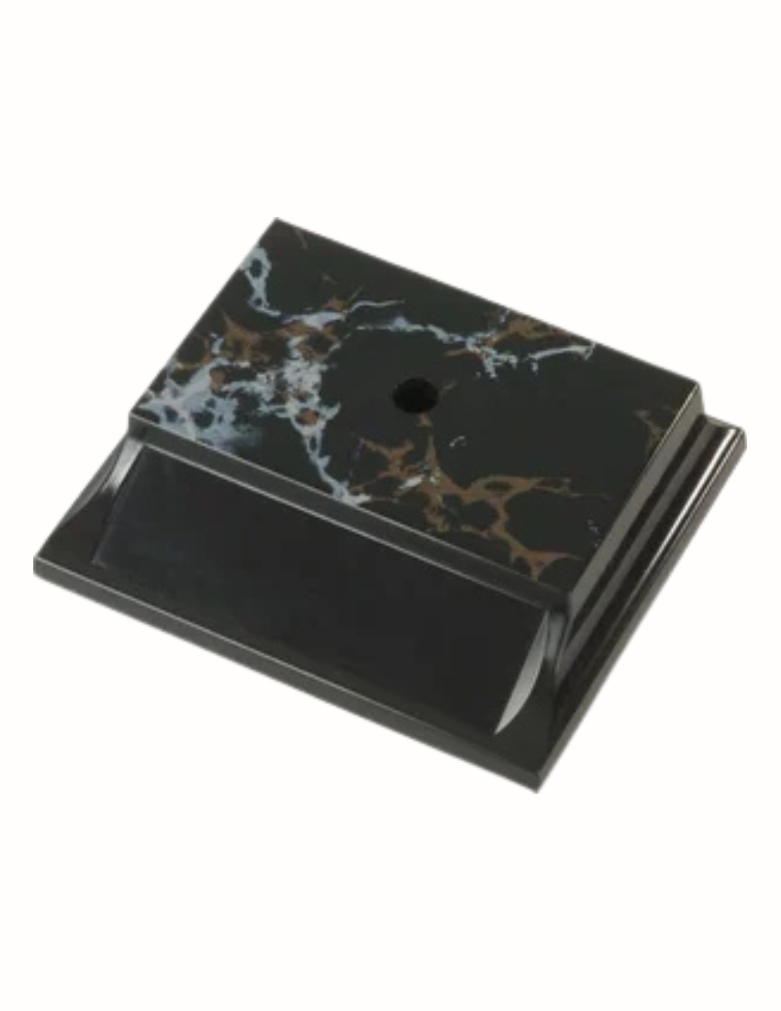 Black Marble Plastic Base