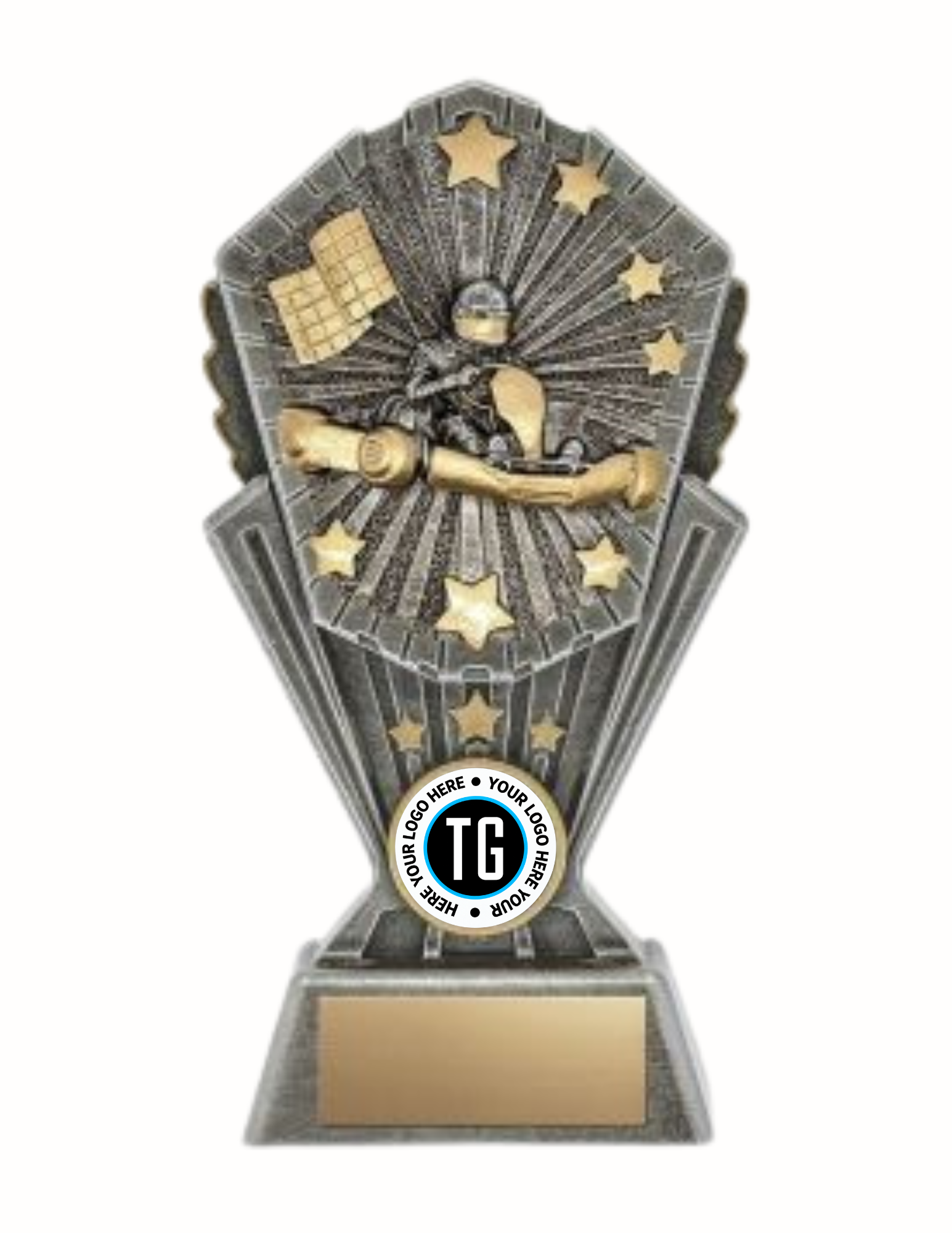 Cosmos Resin Go Kart Trophy- 4 Sizes (Includes Engraving)