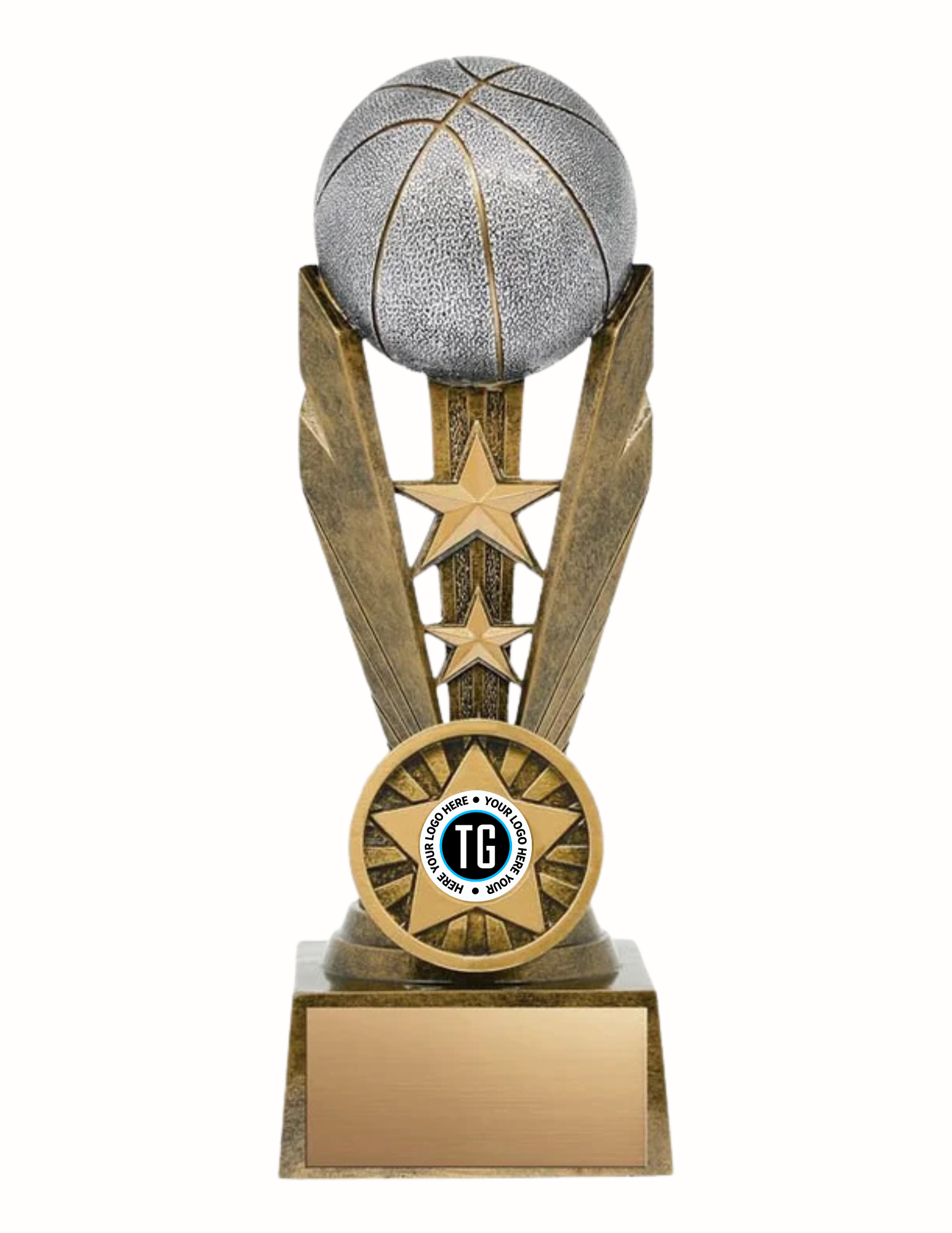 Zenith Basketball Award- 2 sizes (Includes Engraving)