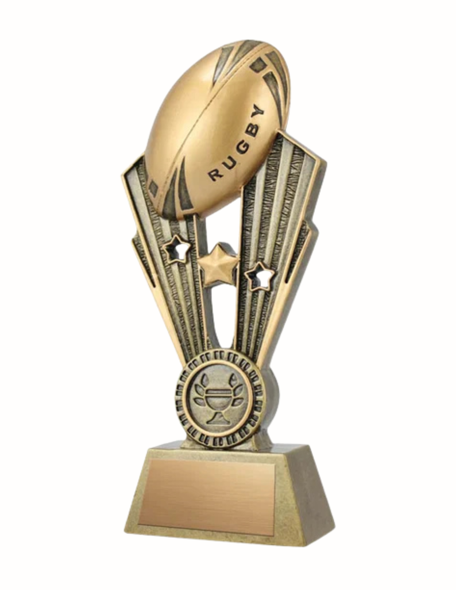 Fame Resin Rugby Trophy 7.5" (Includes Engraving)
