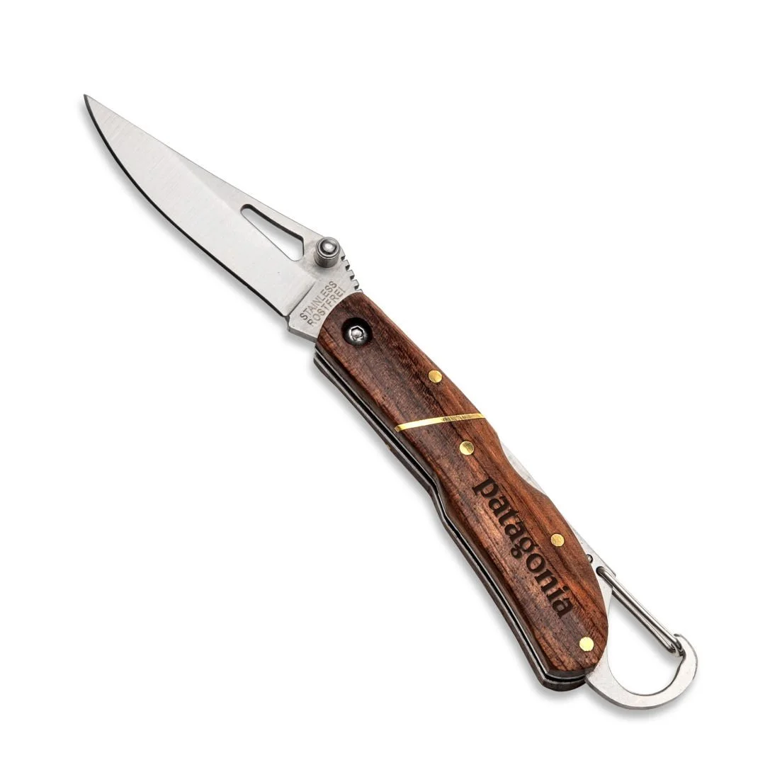 Edition Knife w/Carabiner 2.375" x 5.5" (Includes Engraving)