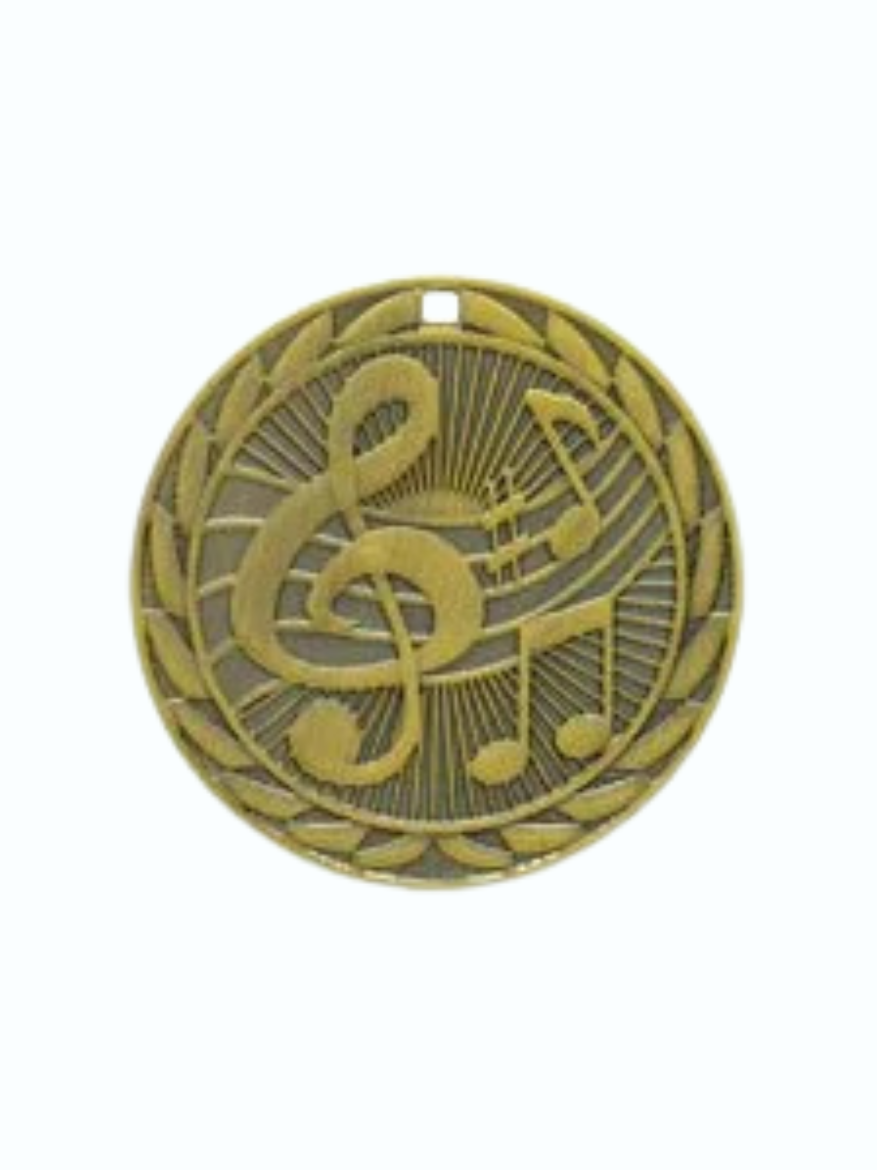 Music Iron Medal 2" (Includes Ribbon)