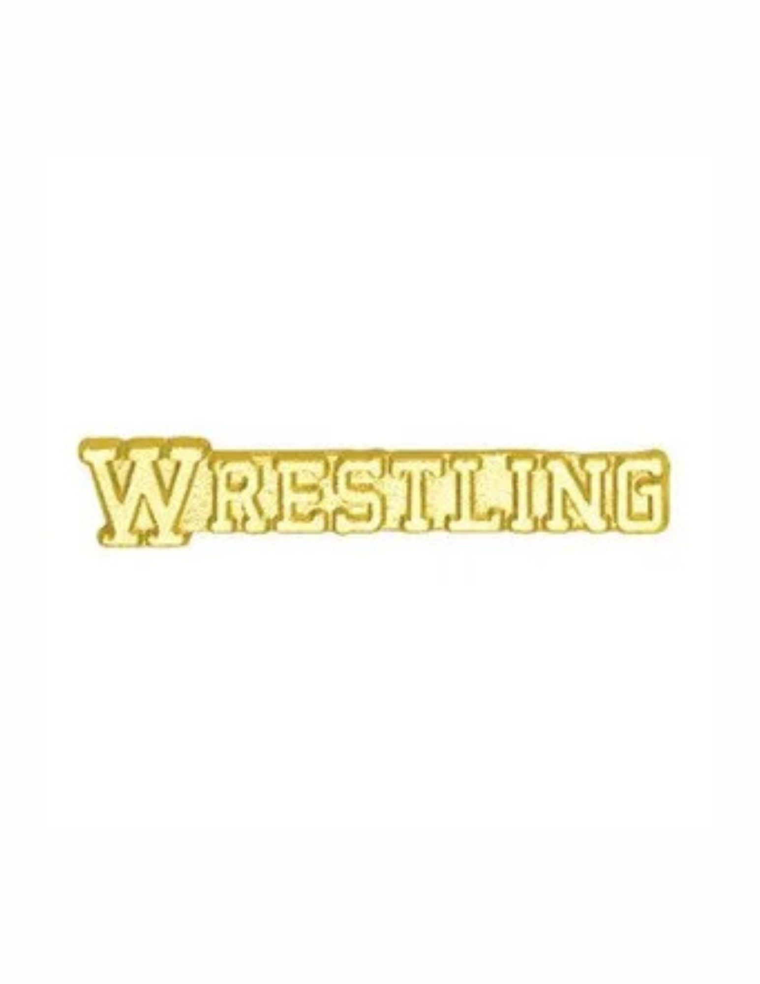 Wrestling Chenille Pin