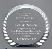 Portal Crystal Award 6.25" x 5.5" (Includes Engraving)