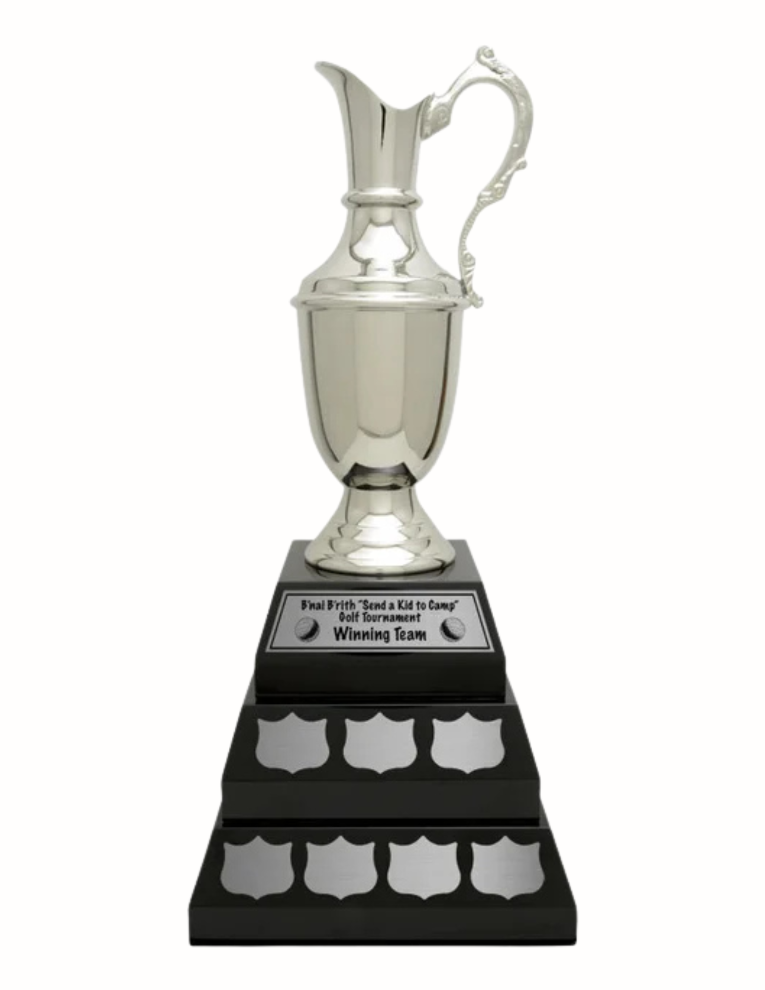 Nickel Plated St. Andrew Golf Cup 17.75" (Includes Header Engraving)