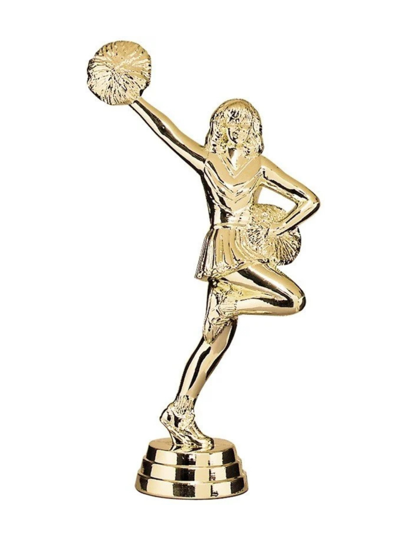 Gold Cheerleader Trophy Topper