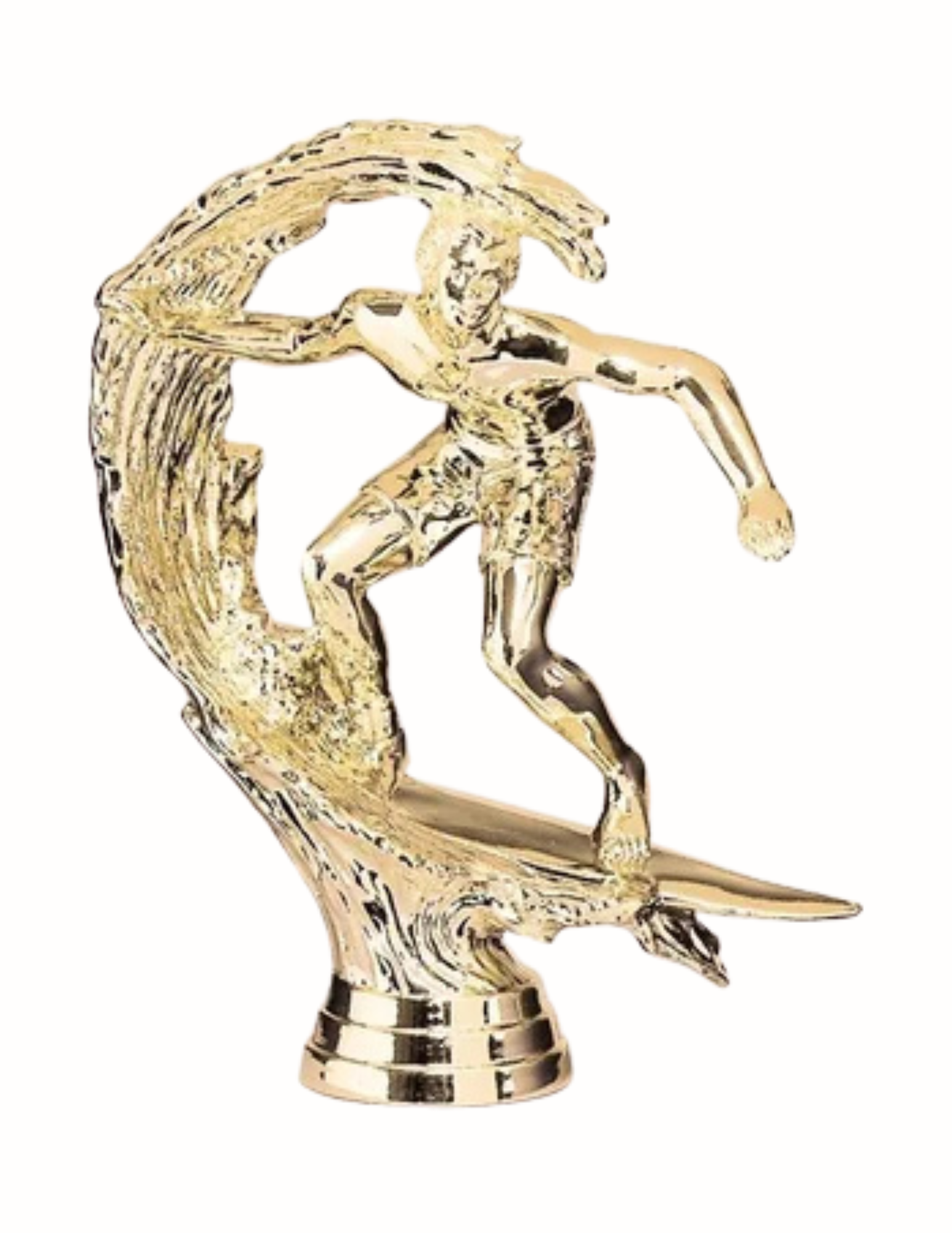 male surfer trophy topper