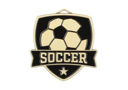 Soccer Varsity Medal 2.5" (Includes Ribbon)