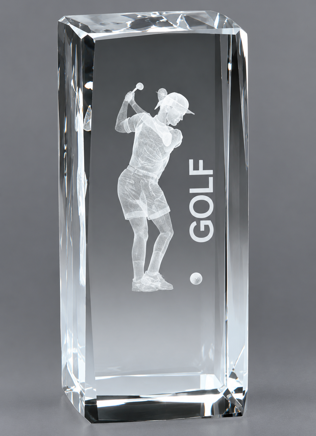 Female Golfer Collegiate Crystal Award