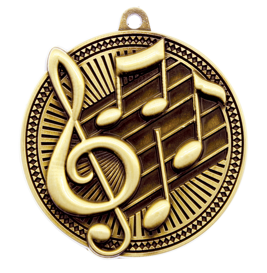 Music Medal Tempo Series 2.25" (Includes Ribbon)
