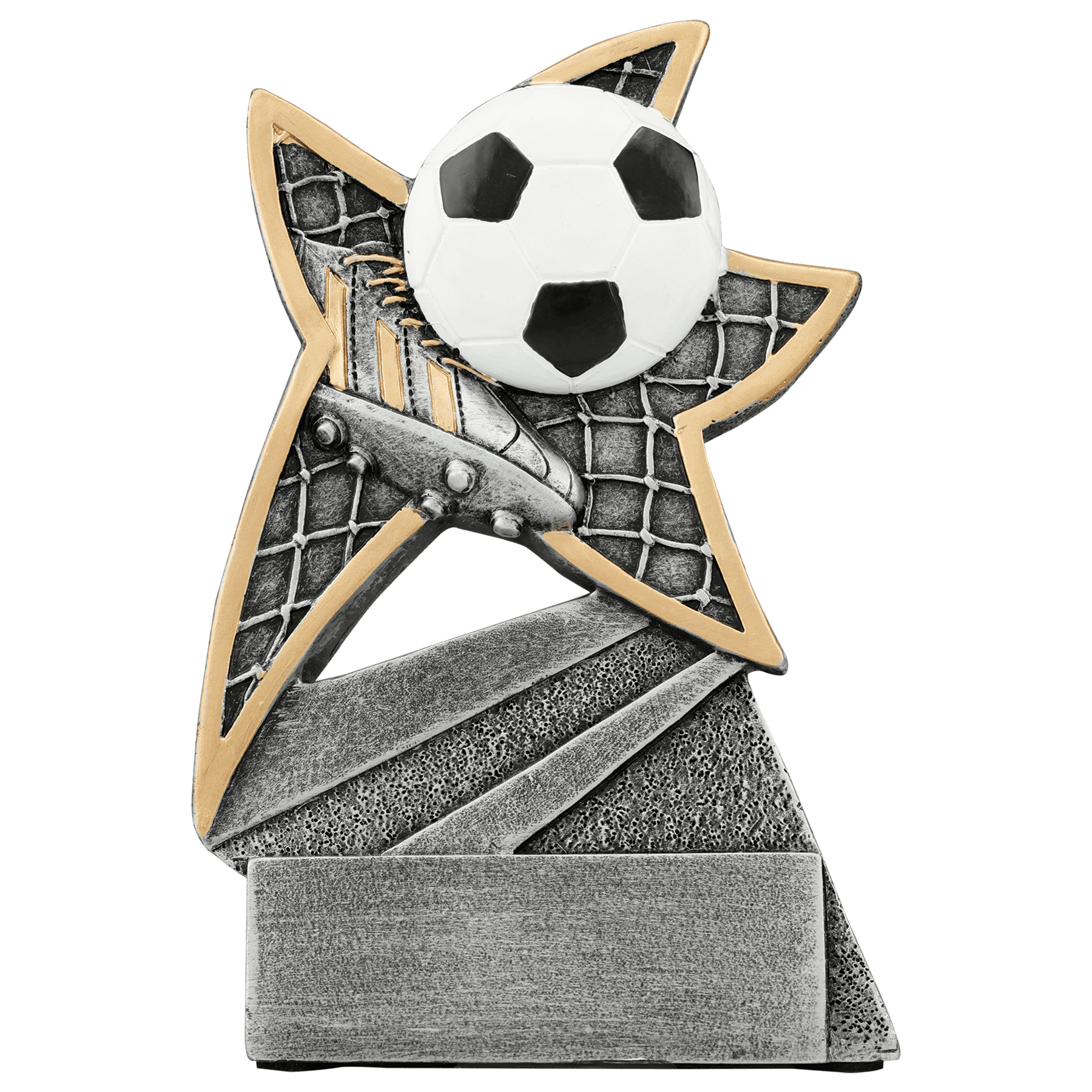 Soccer Jazz Star Resin Award 5.5" (Includes Engraving)