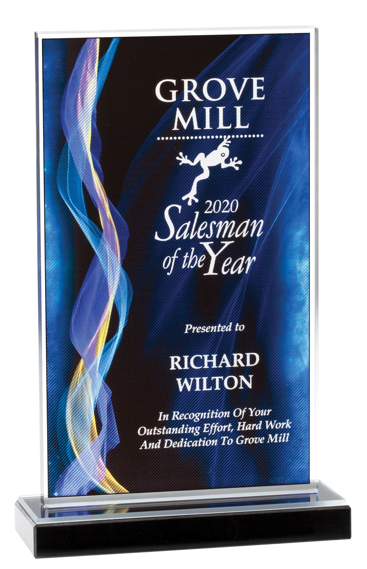 Illusion Series Acrylic Award 11"- 3 Colors (Includes Engraving)