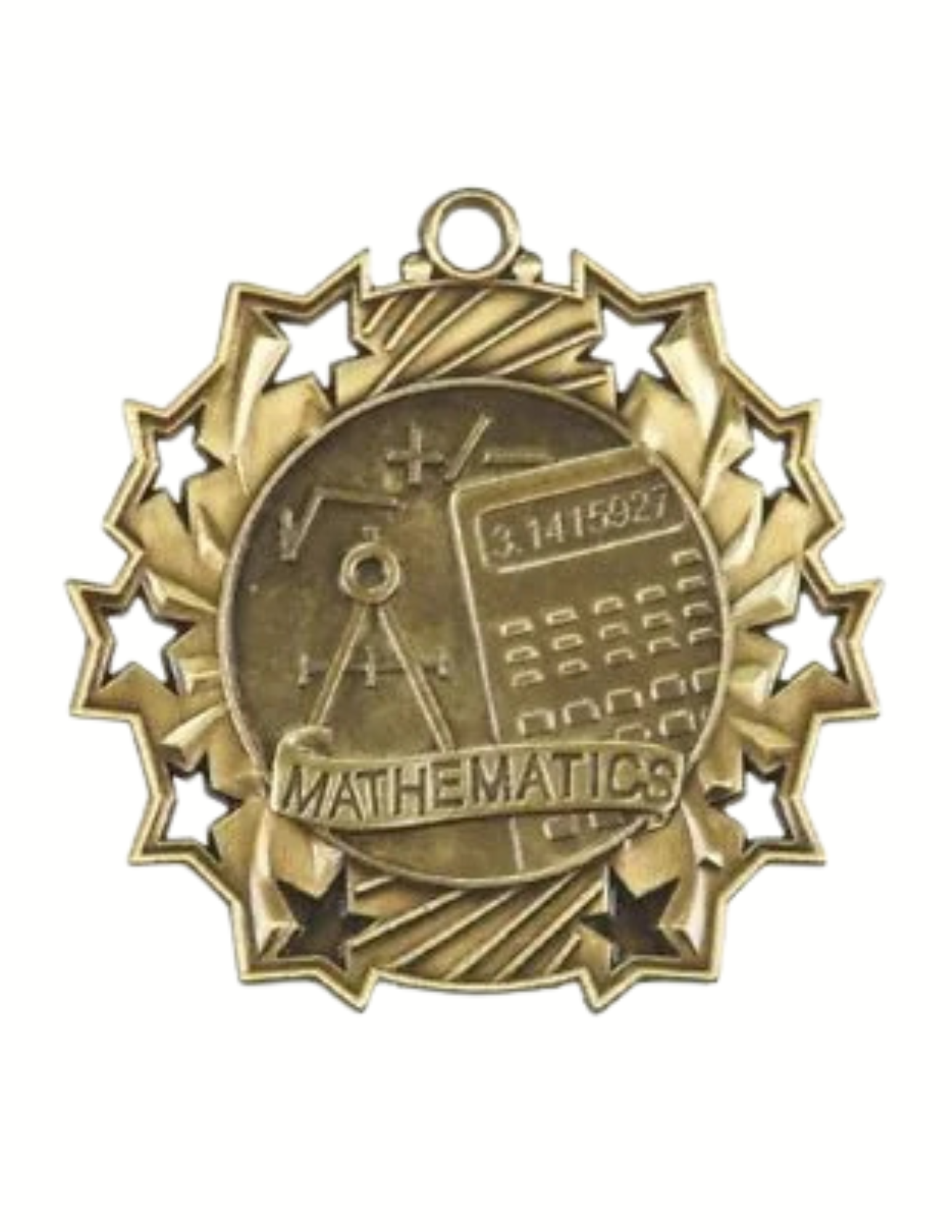 Ten Star Gold Math Medal