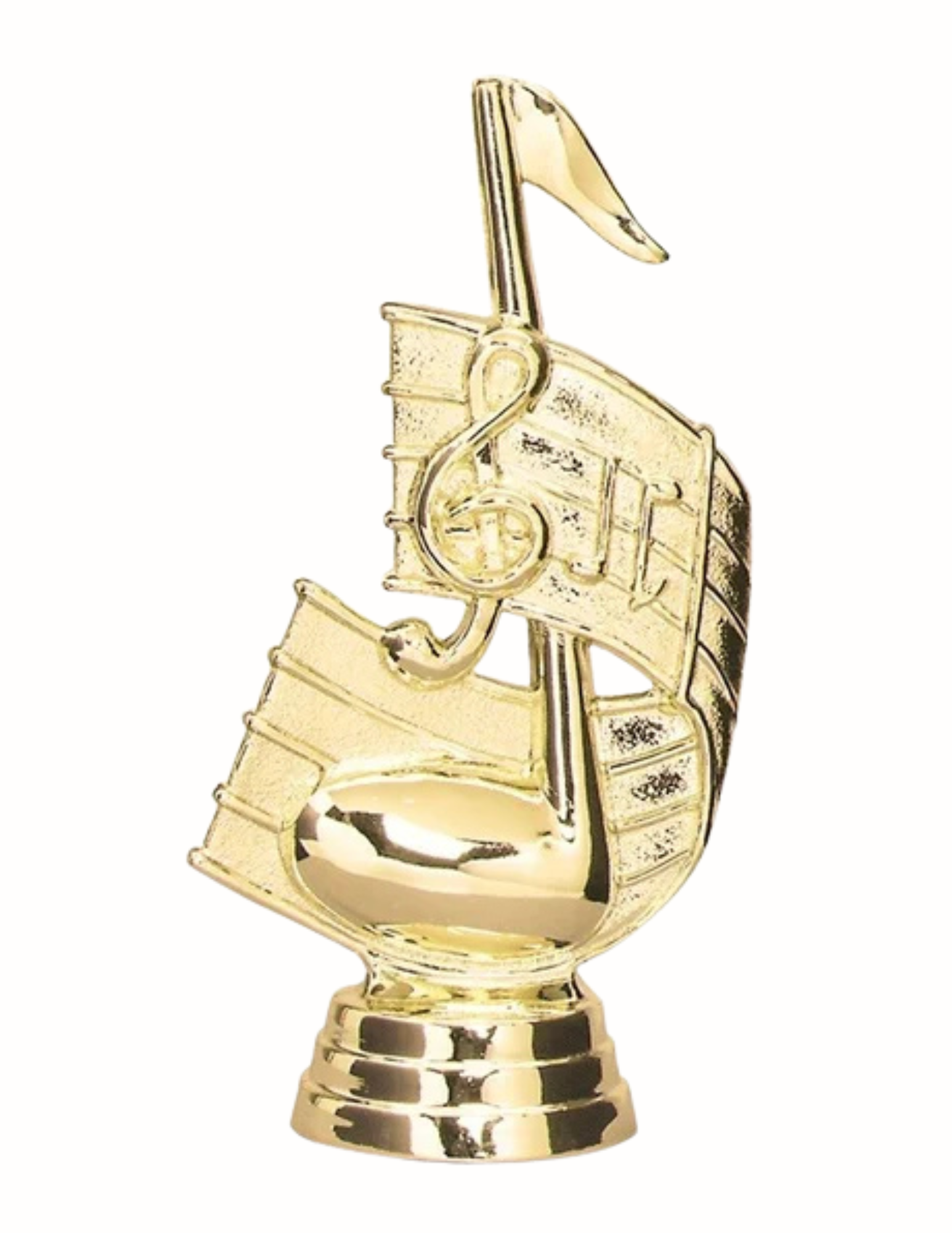 Music Note Trophy Topper 4.25" - Figure
