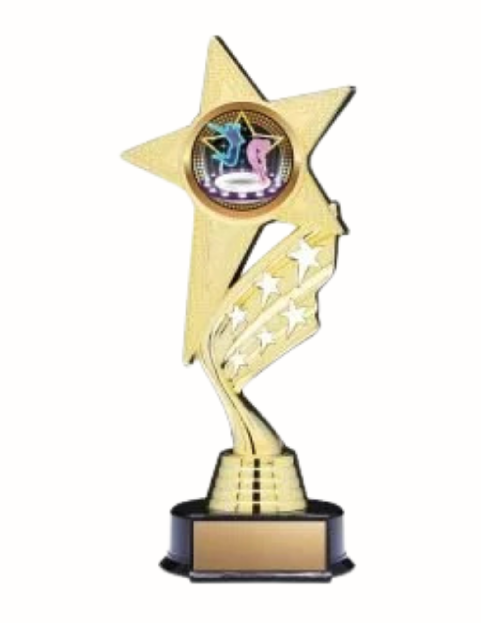 Helix Series Spectrum Dance Trophy 8.5" (Includes Engraving)