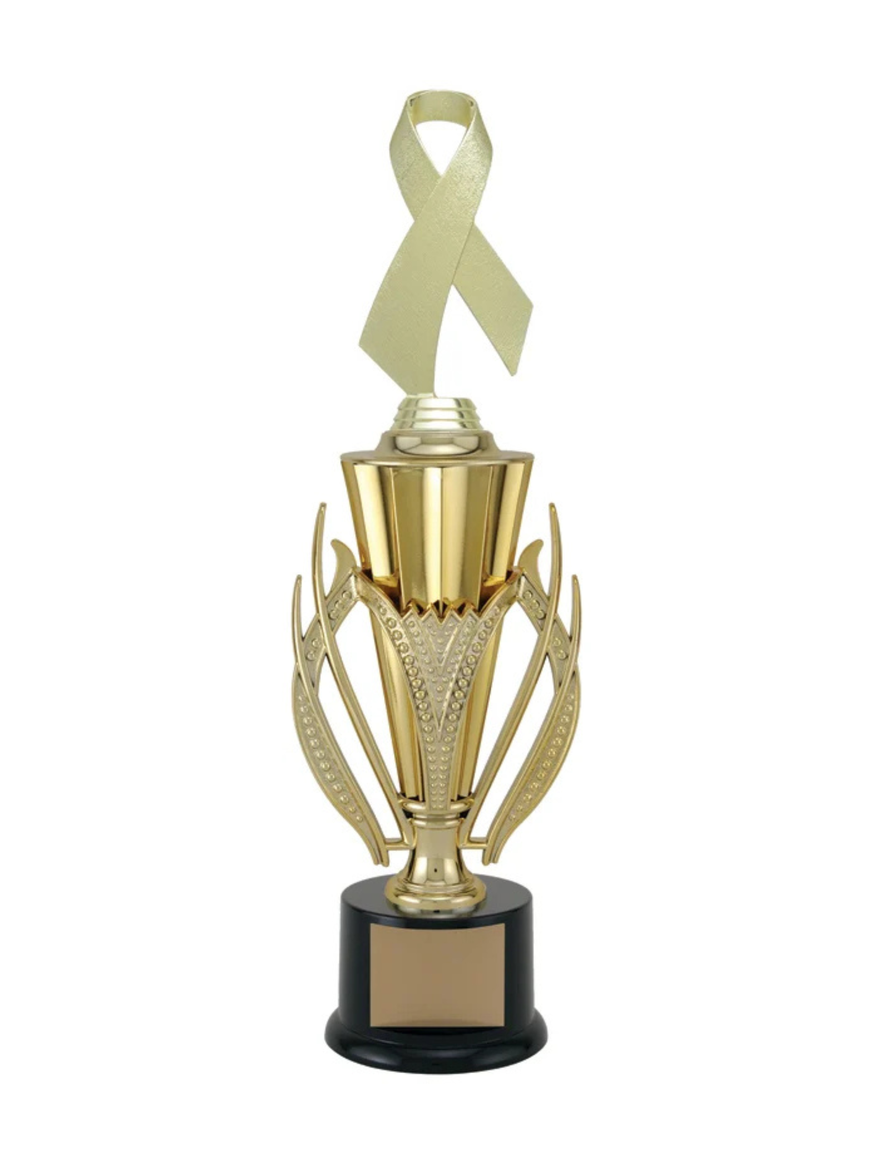 Awareness Trophy Gold- 2 Sizes (Includes Engraving)