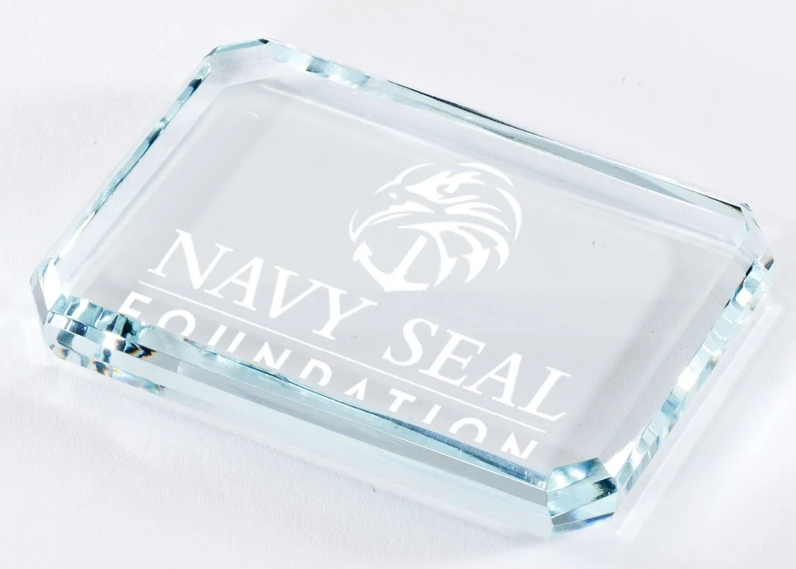 Crystal Rectangular Paperweight- 3 Sizes (Includes Engraving)
