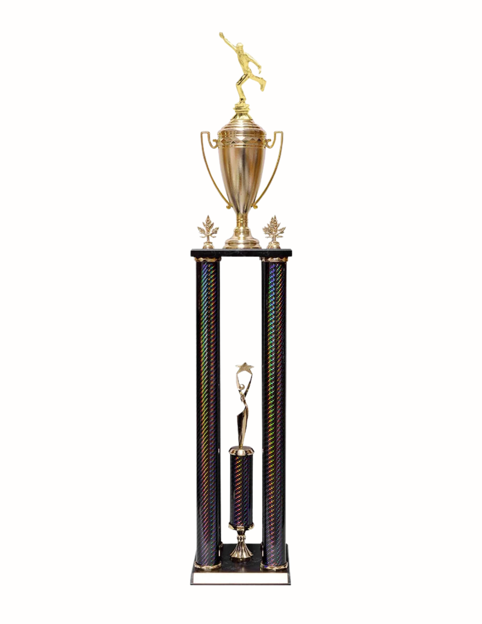 Huge Figure Skating Trophy 40" (Includes Engraving)
