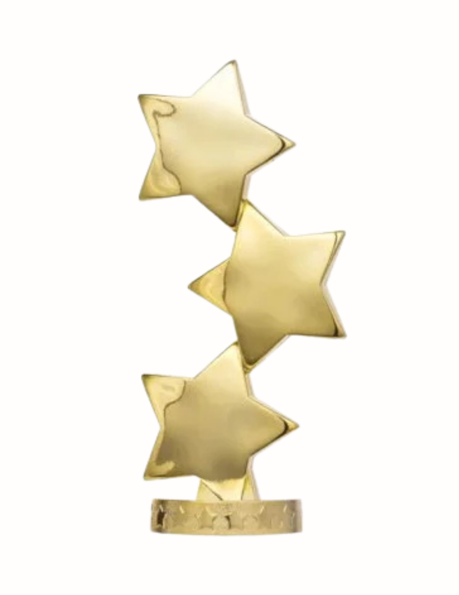 stacked stars trophy topper