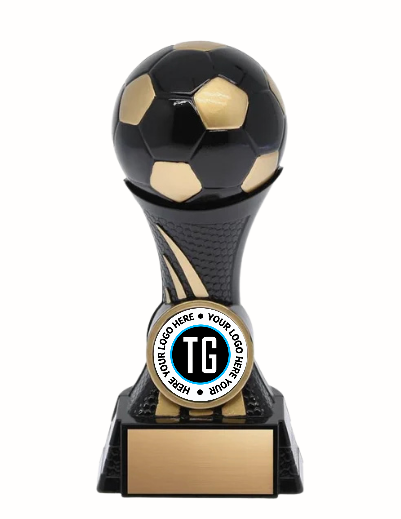 Soccer Tower Resin- 3 Sizes (Includes Engraving)
