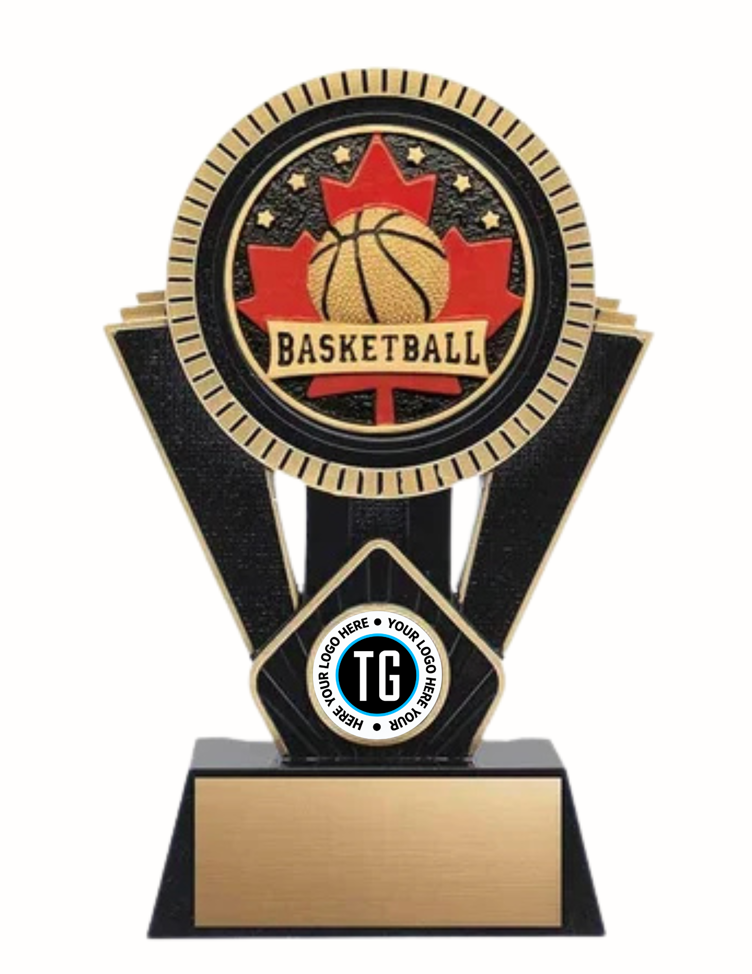 Patriot Series Resin Basketball Trophy