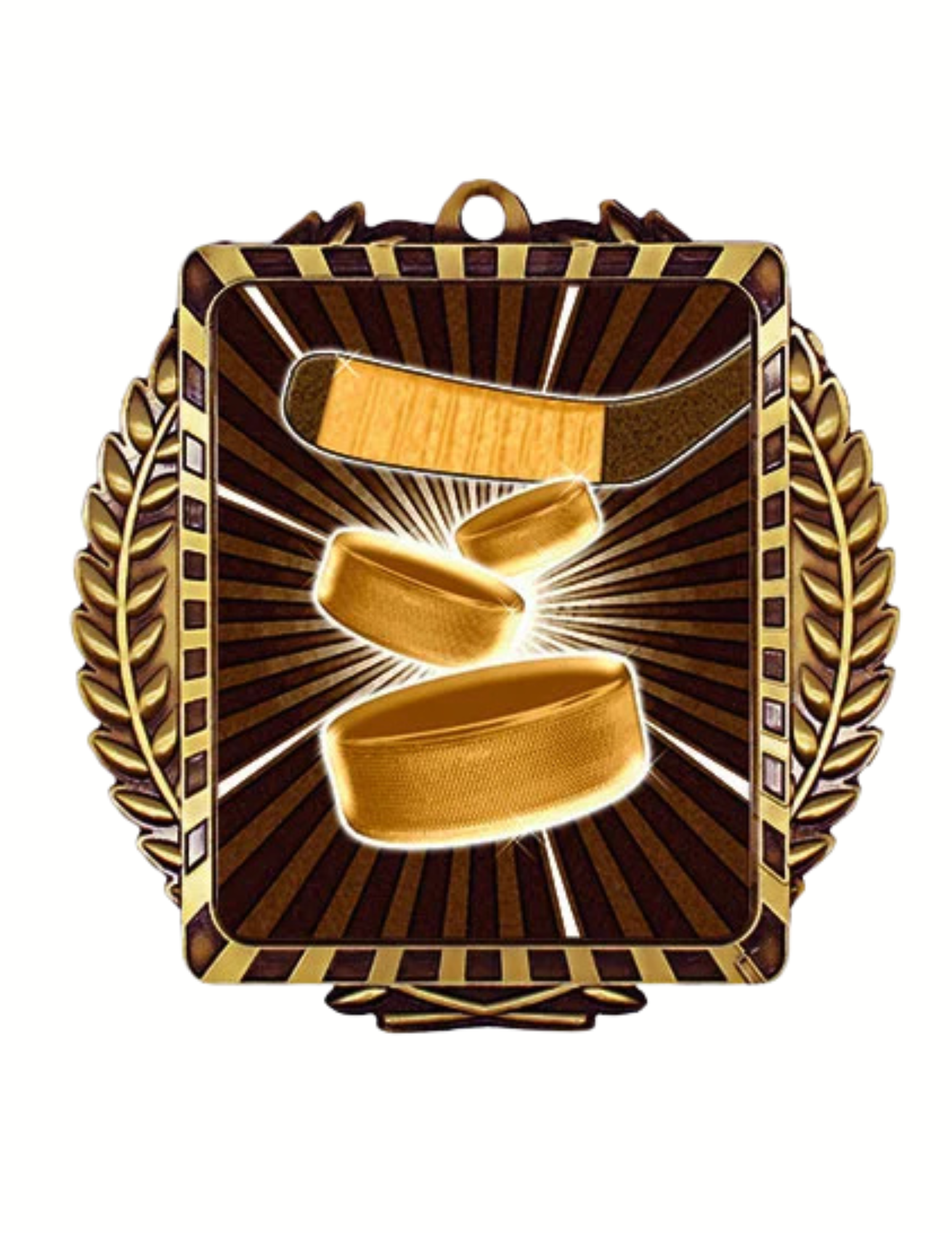 Lynx Hockey Medal 3.5" (Includes Ribbon)