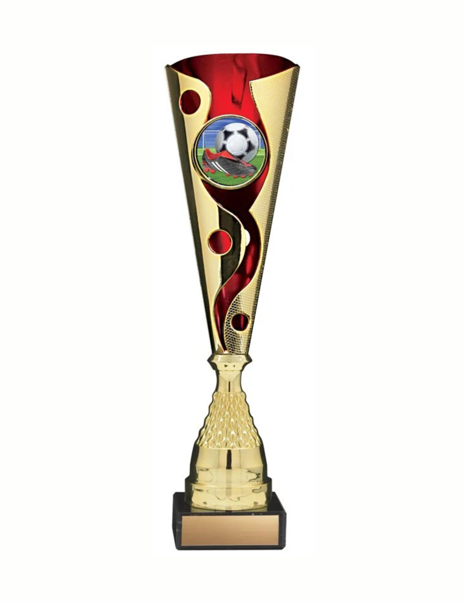 Fire & Ice Space Soccer Trophy