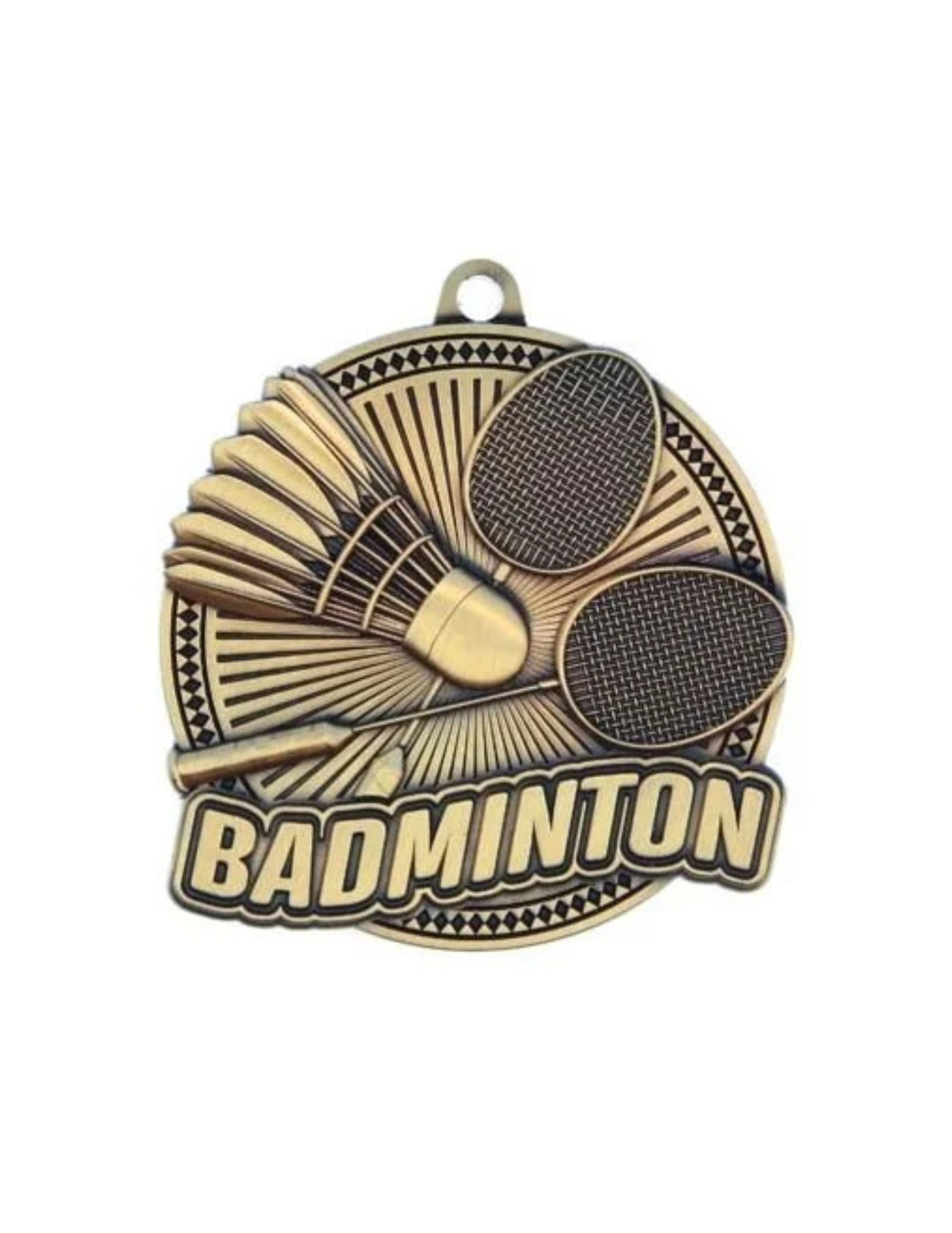 Badminton Medal Tempo Series 2.25" (Includes Ribbon)